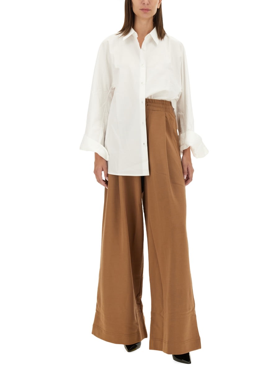 Shop Dries Van Noten Jogging Pants In Brown