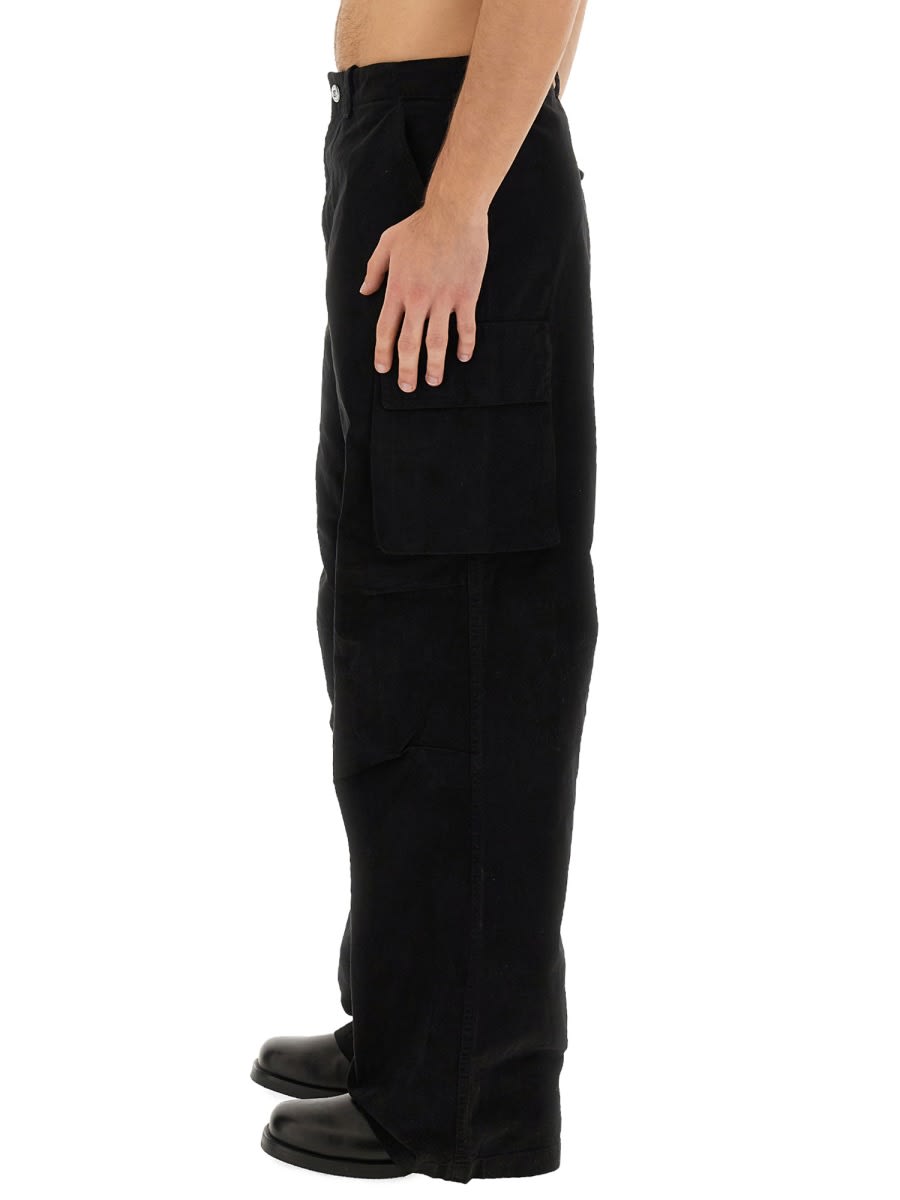 Shop Our Legacy Pantalone Cargo Mount In Black