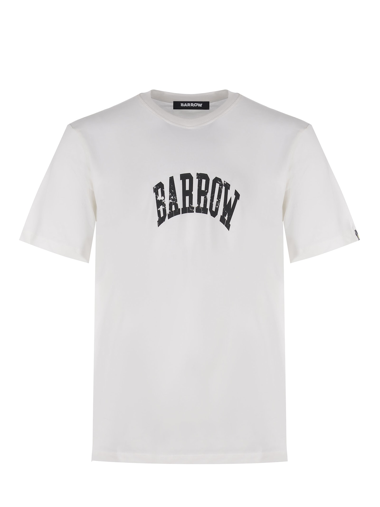 T-shirt Barrow In White Cotton.