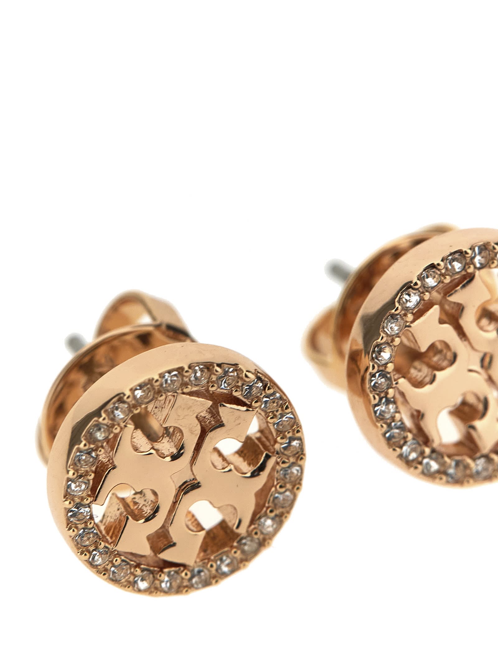 Tory Burch Miller Earrings In Gold