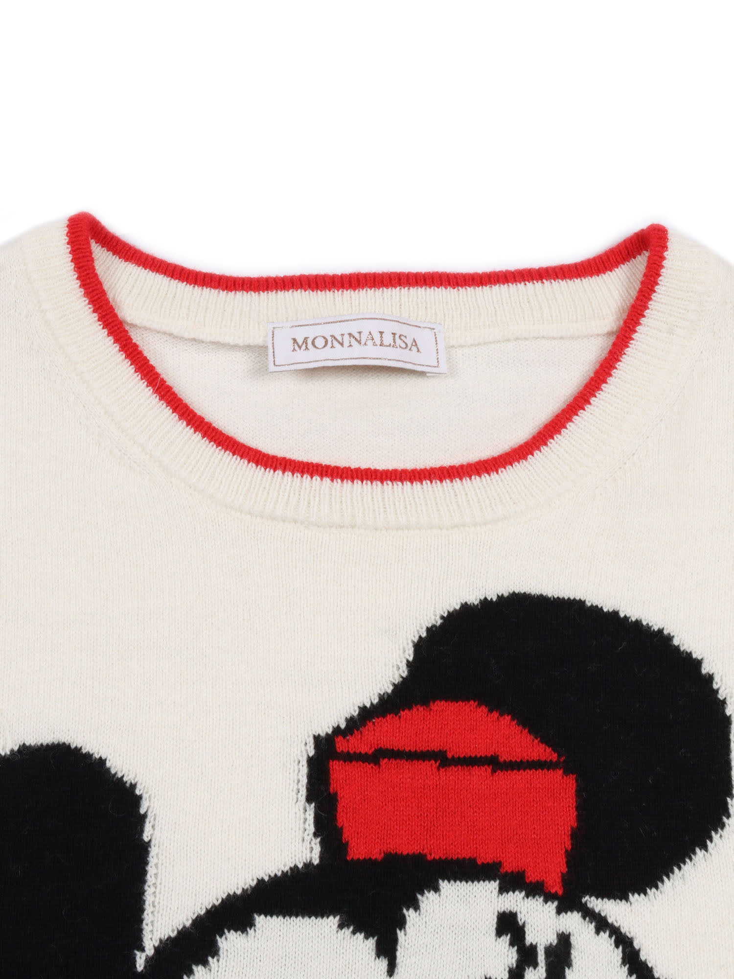 Monnalisa Sweater  Kids Color Yellow Cream In Blue
