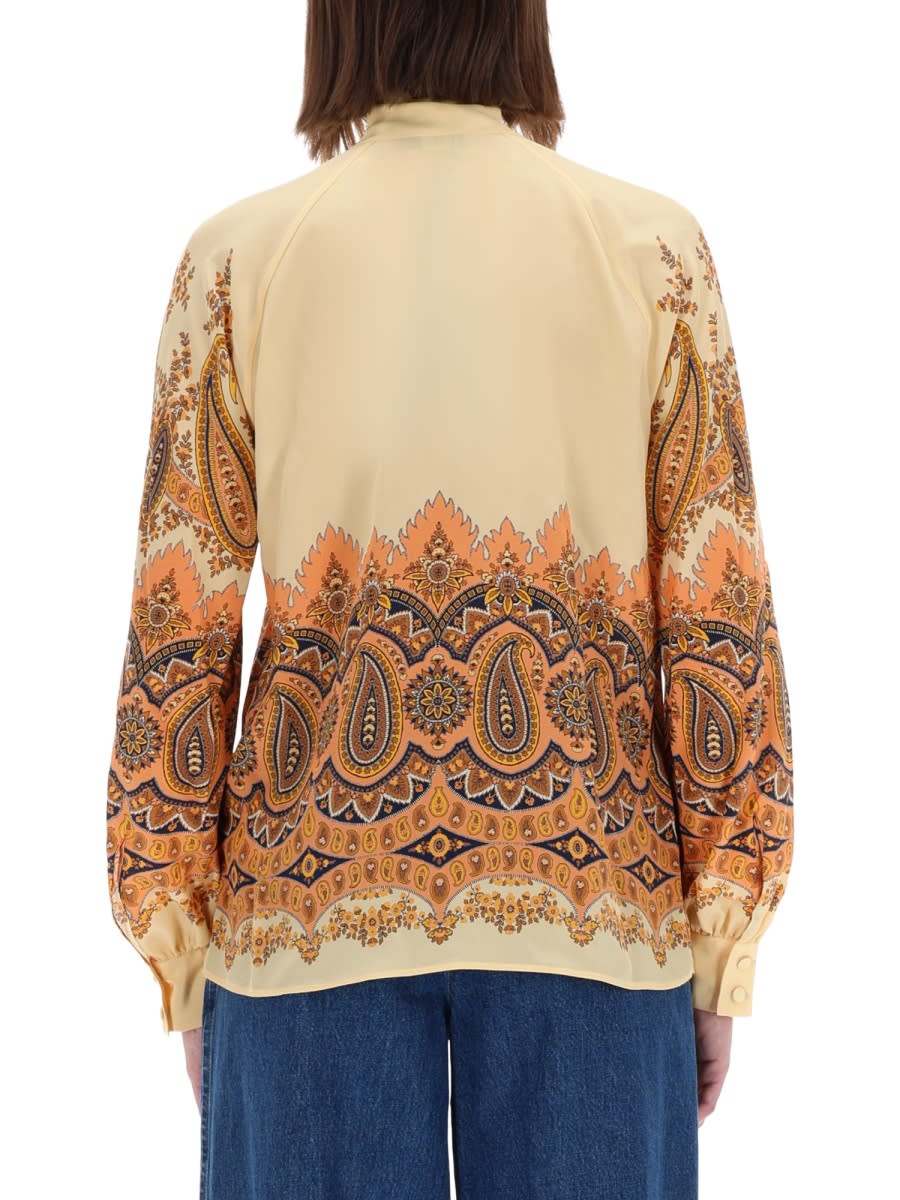 Etro Long Sleeve Shirt In Multi