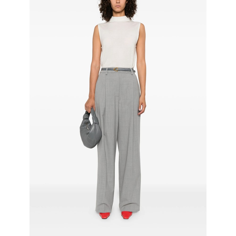 The Latest Pleated Trousers In Gray