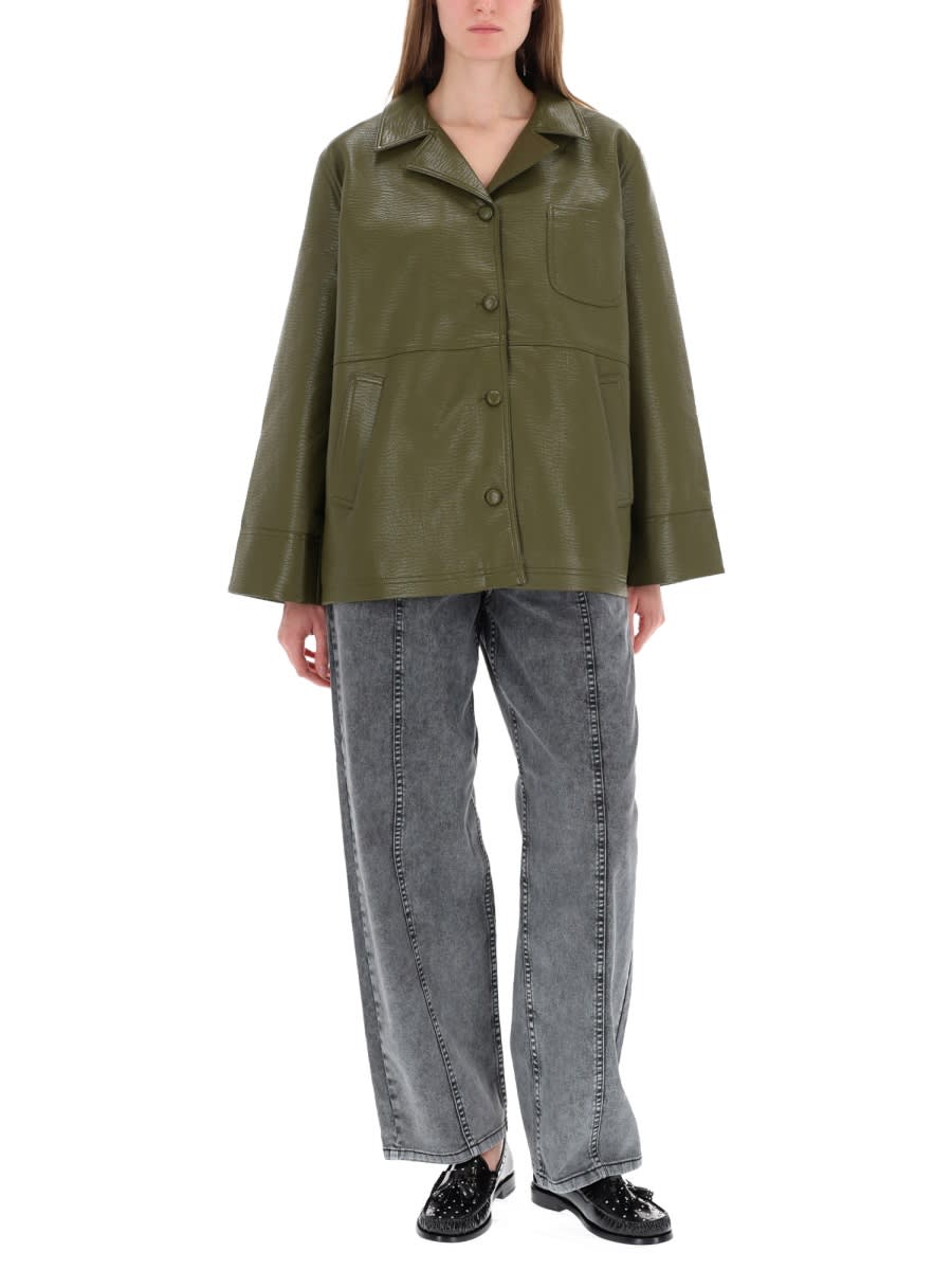 Baum Und Pferdgarten Seam Detail Denim Jeans In Gray