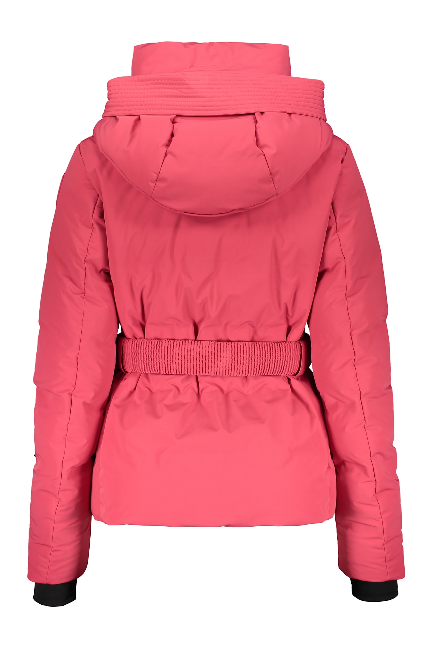 Parajumpers Sporty Pink Quilted Puffer Jacket With Hood In Pink
