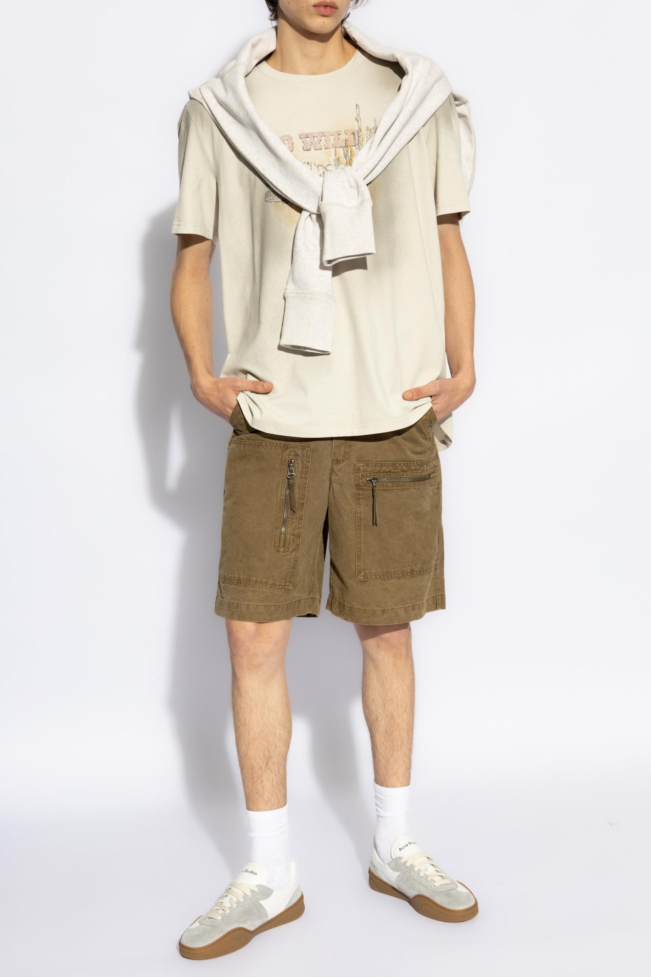 Isabel Marant Marant Kyle Shorts In Brown
