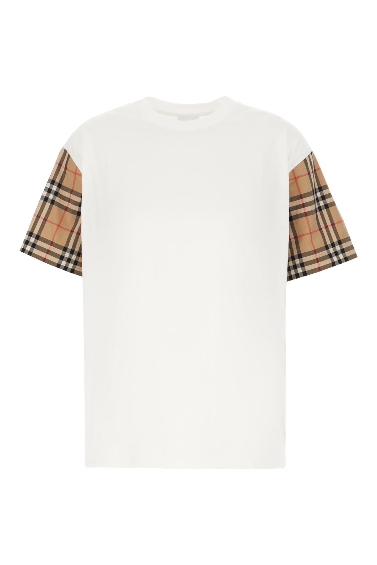 Burberry White Cotton T-shirt