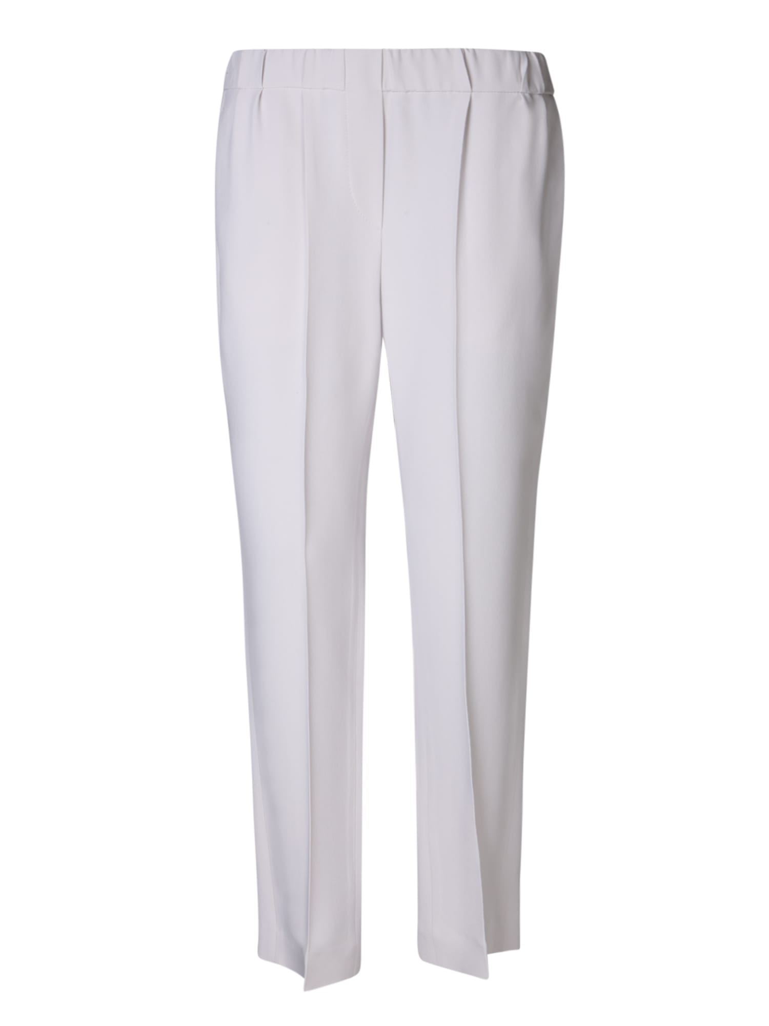 Brunello Cucinelli Butter Elastic Trousers In Yellow
