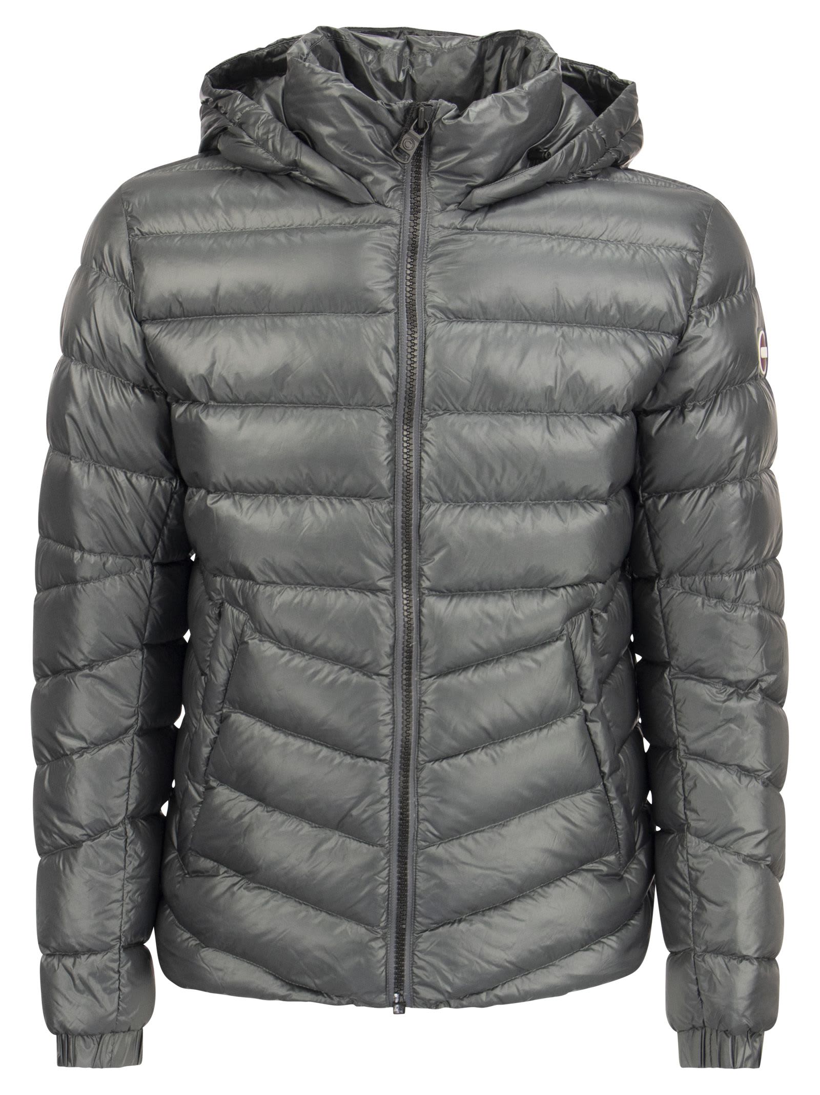 Colmar Blaze - Glossy Down Jacket With Fixed Hood In Black | ModeSens