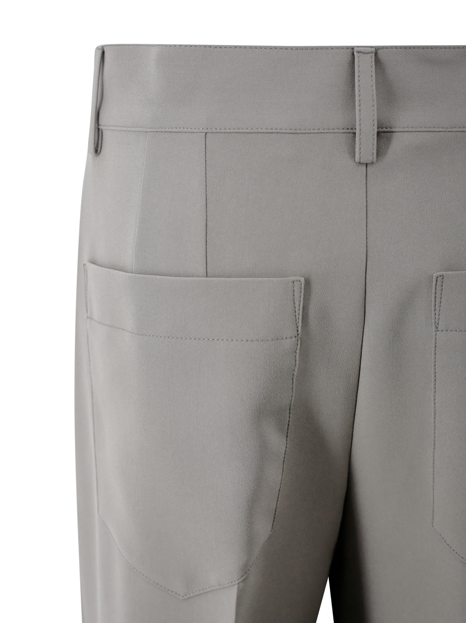 Shop Philosophy Di Lorenzo Serafini Palazzo Pants In Grey