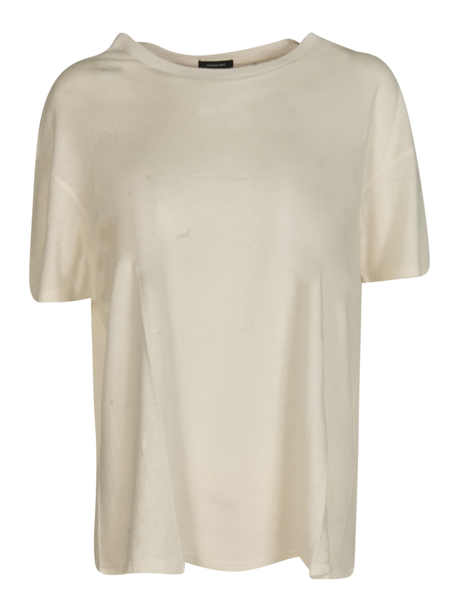 Shop R13 Boxy Seamless T-shirt In White