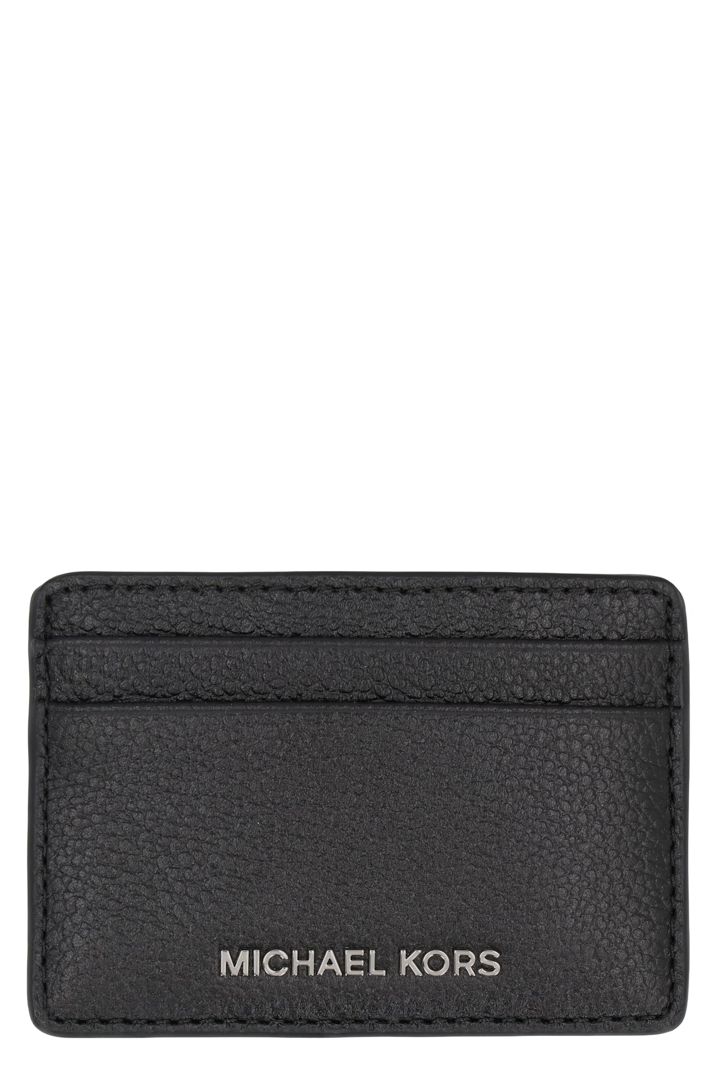 Pebbled Calfskin Card Holder