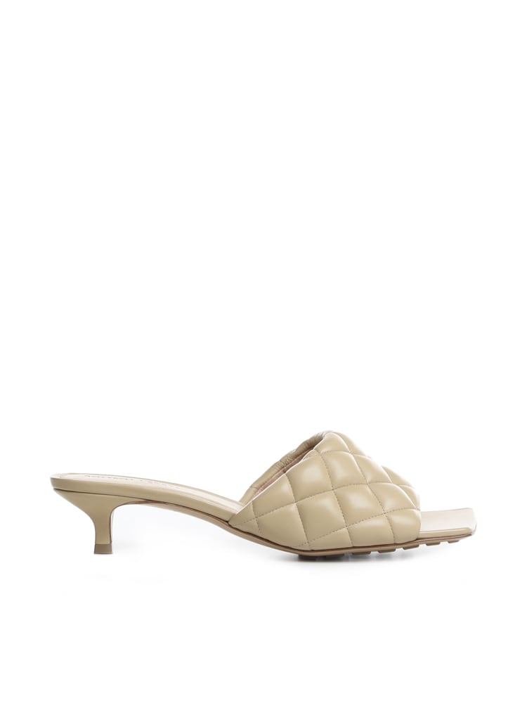 BOTTEGA VENETA QUILTED LEATHER MULE