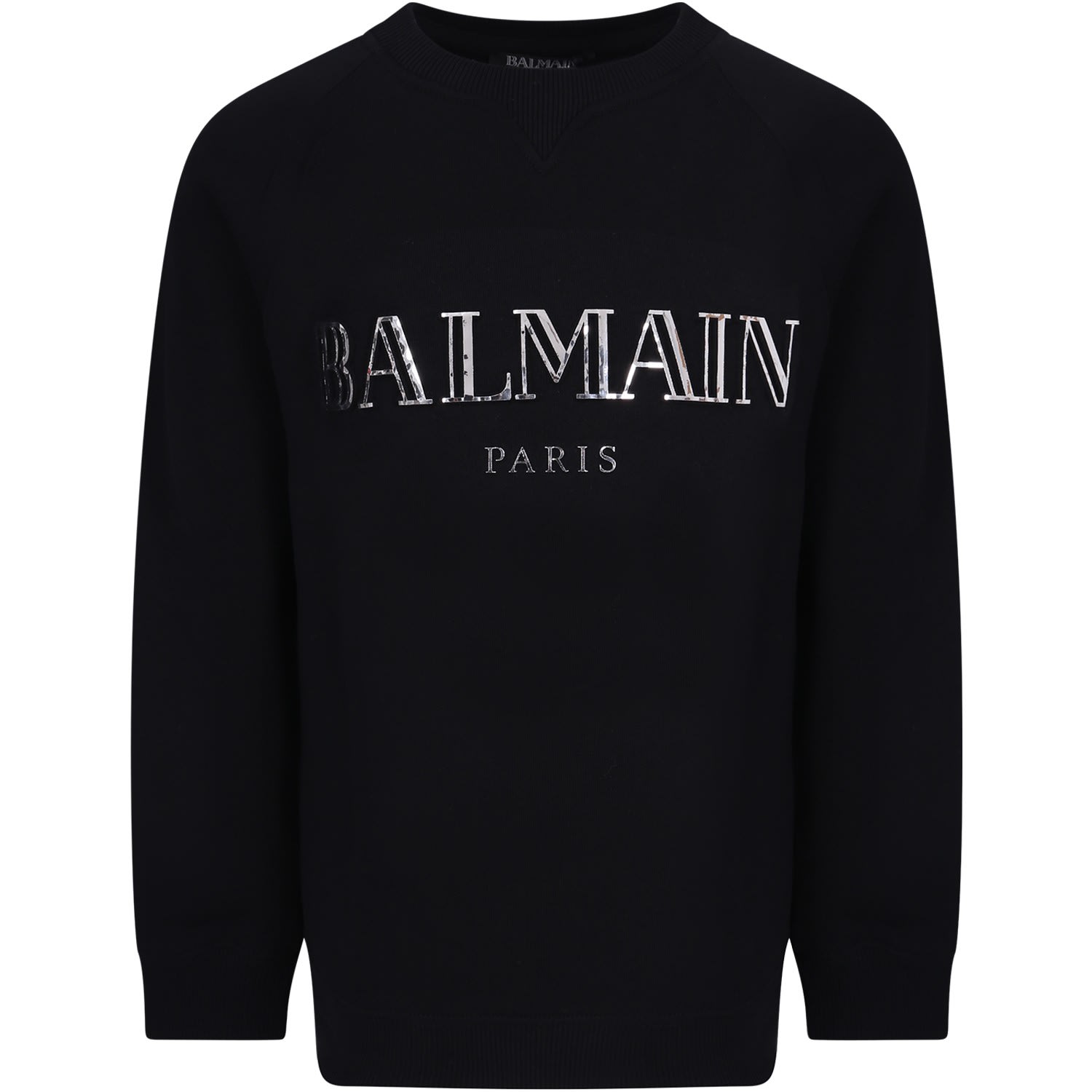 balmain black sweatshirt