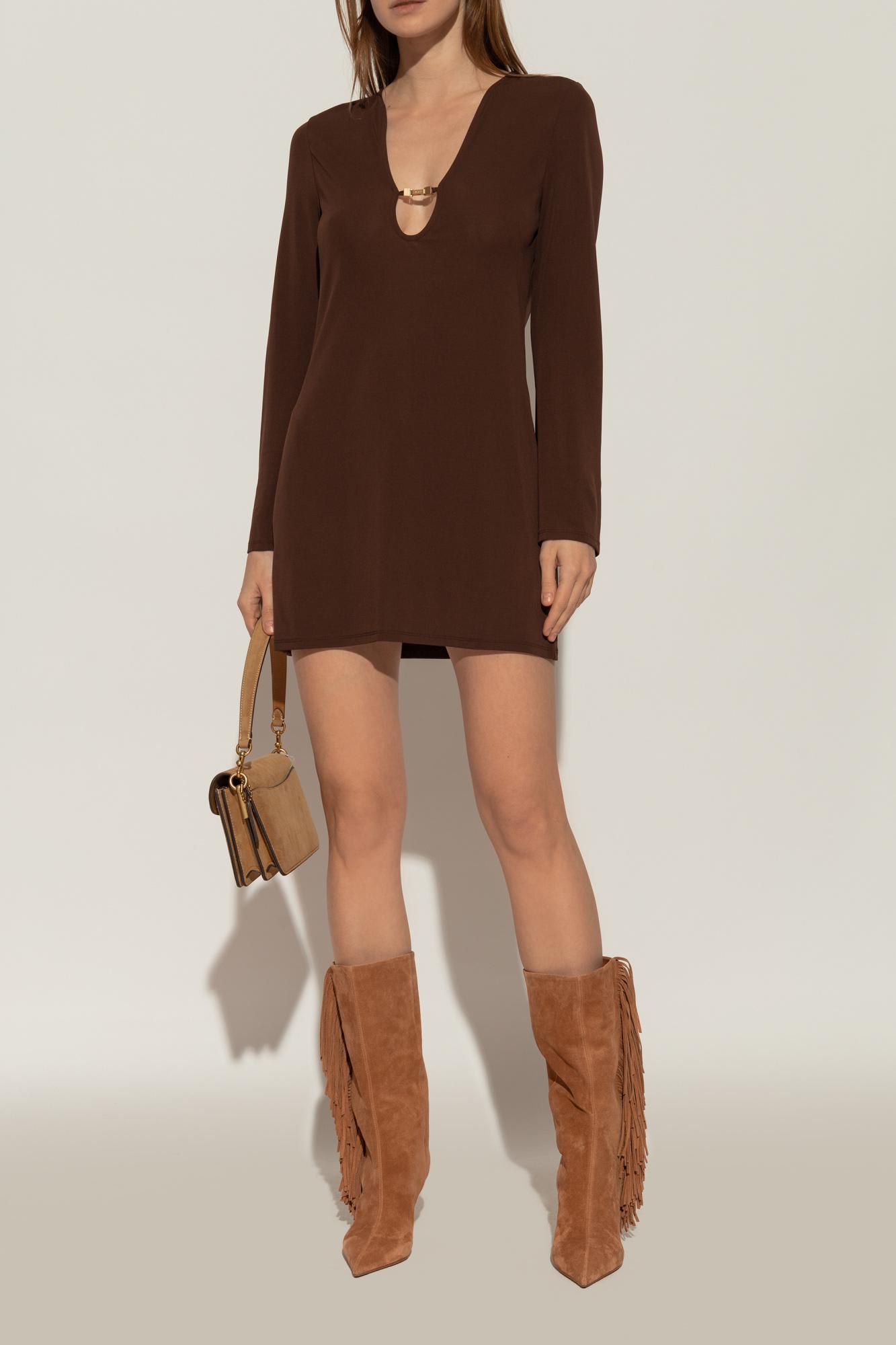 Paris Texas Boots Woman Color Brown In Brown