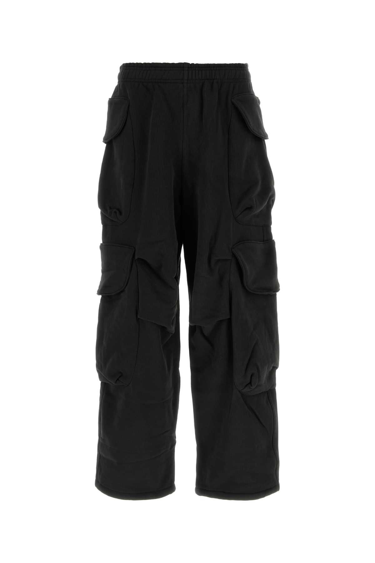 Entire Studios Cargo Style Cotton Joggers With Elastic Waistband