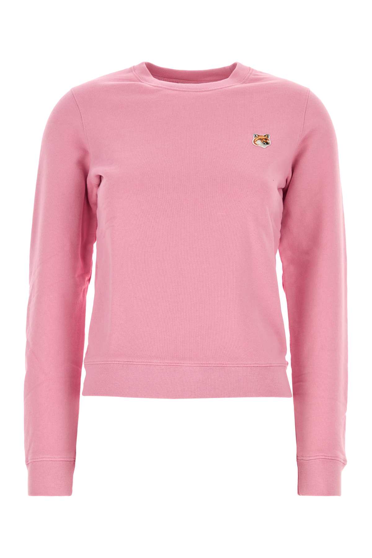 Maison Kitsuné Pink Cotton Sweatshirt