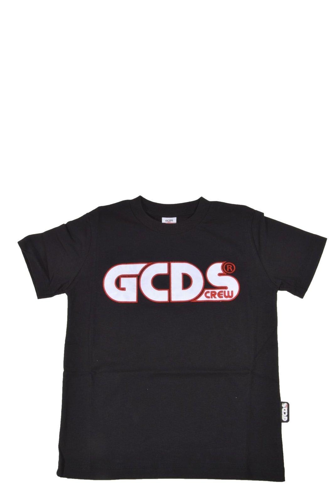 GCDS Mini Logo Embroidered T-shirt