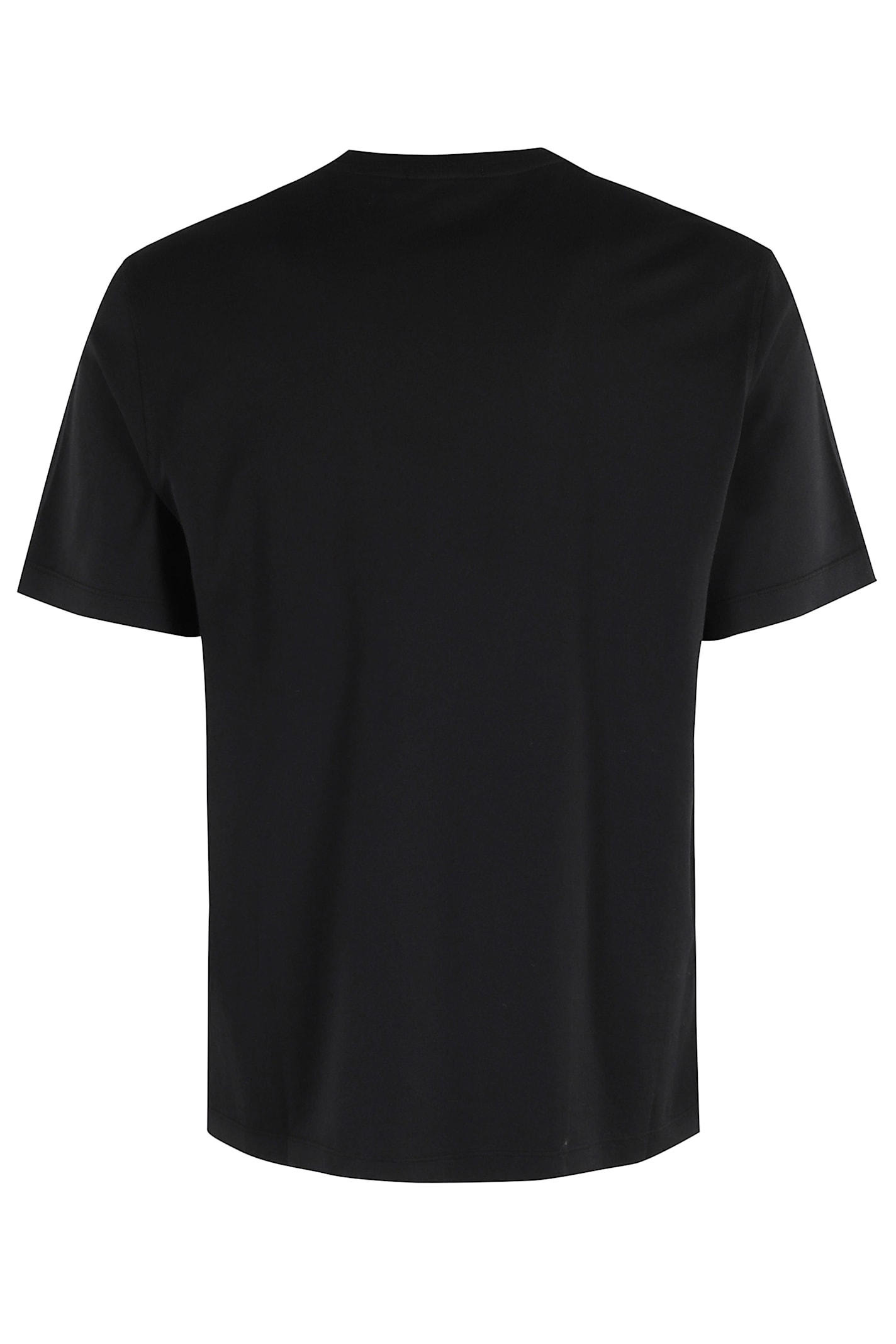 Roberto Collina Oversized Navy Cotton Knit T-shirt