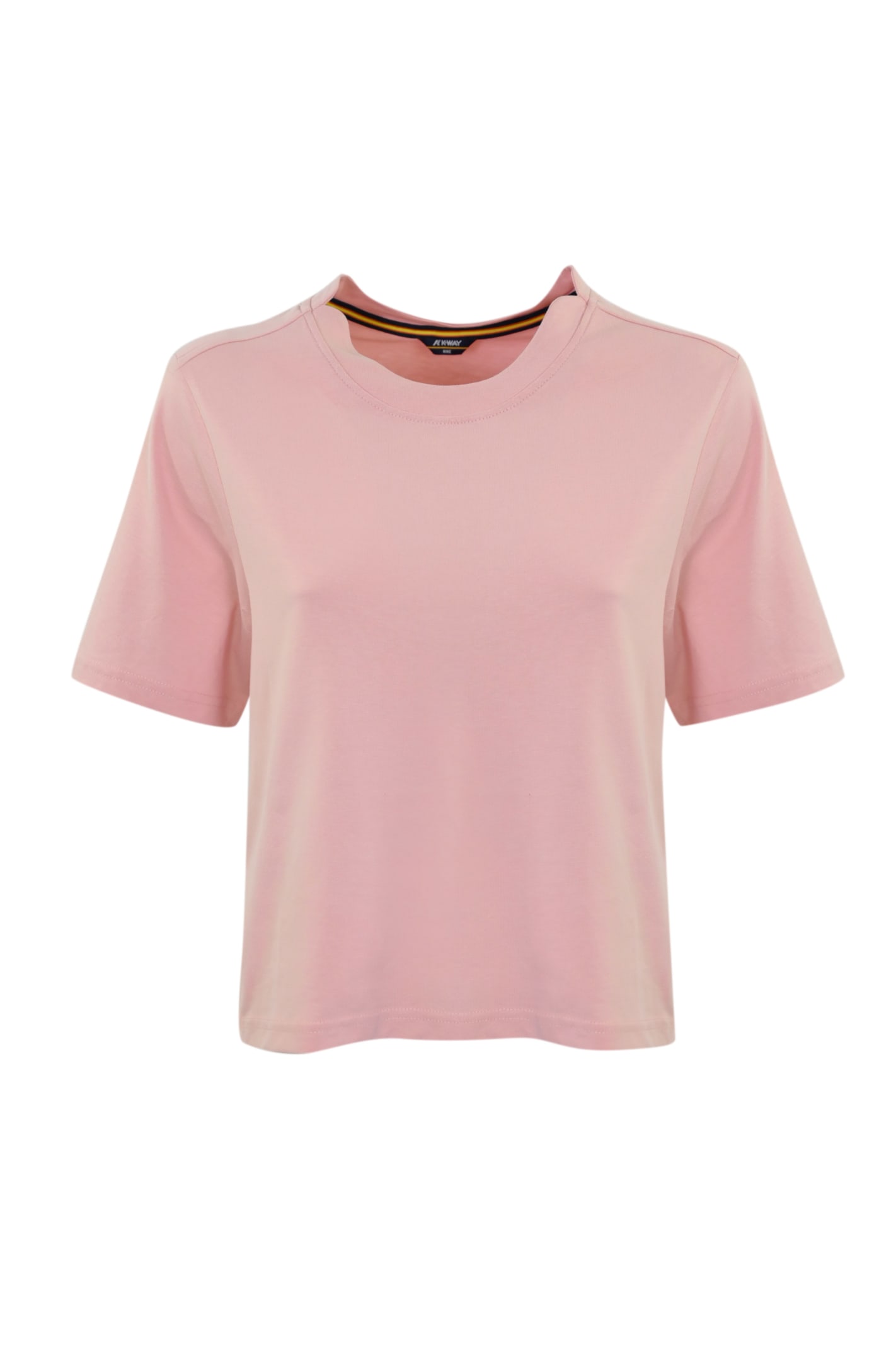 K-way Amilli T-shirt In Pink Power