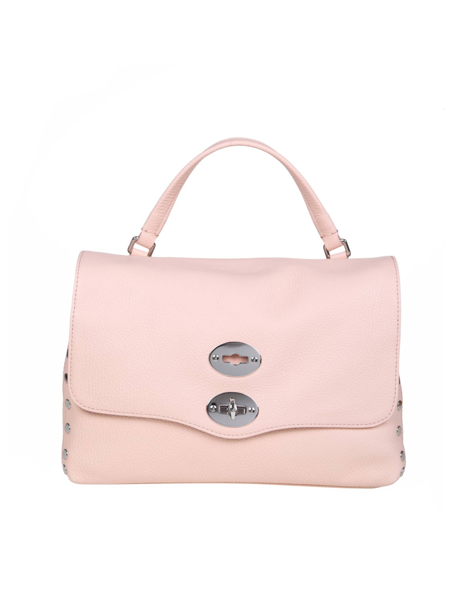 Shop Zanellato Daily Day S In White Pink Leather In Rose
