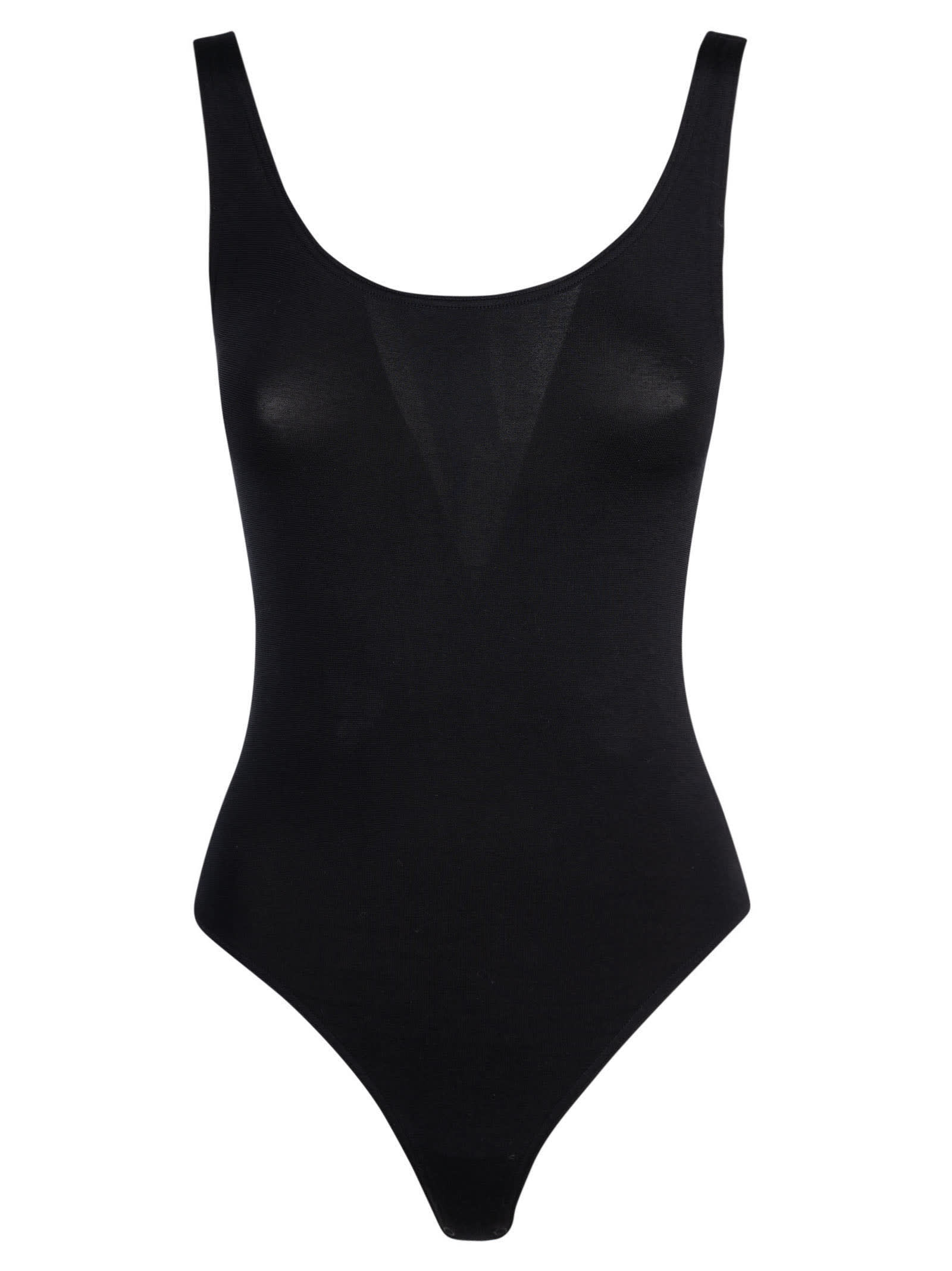 Shop Wolford Jamaika Swimsuit In Black