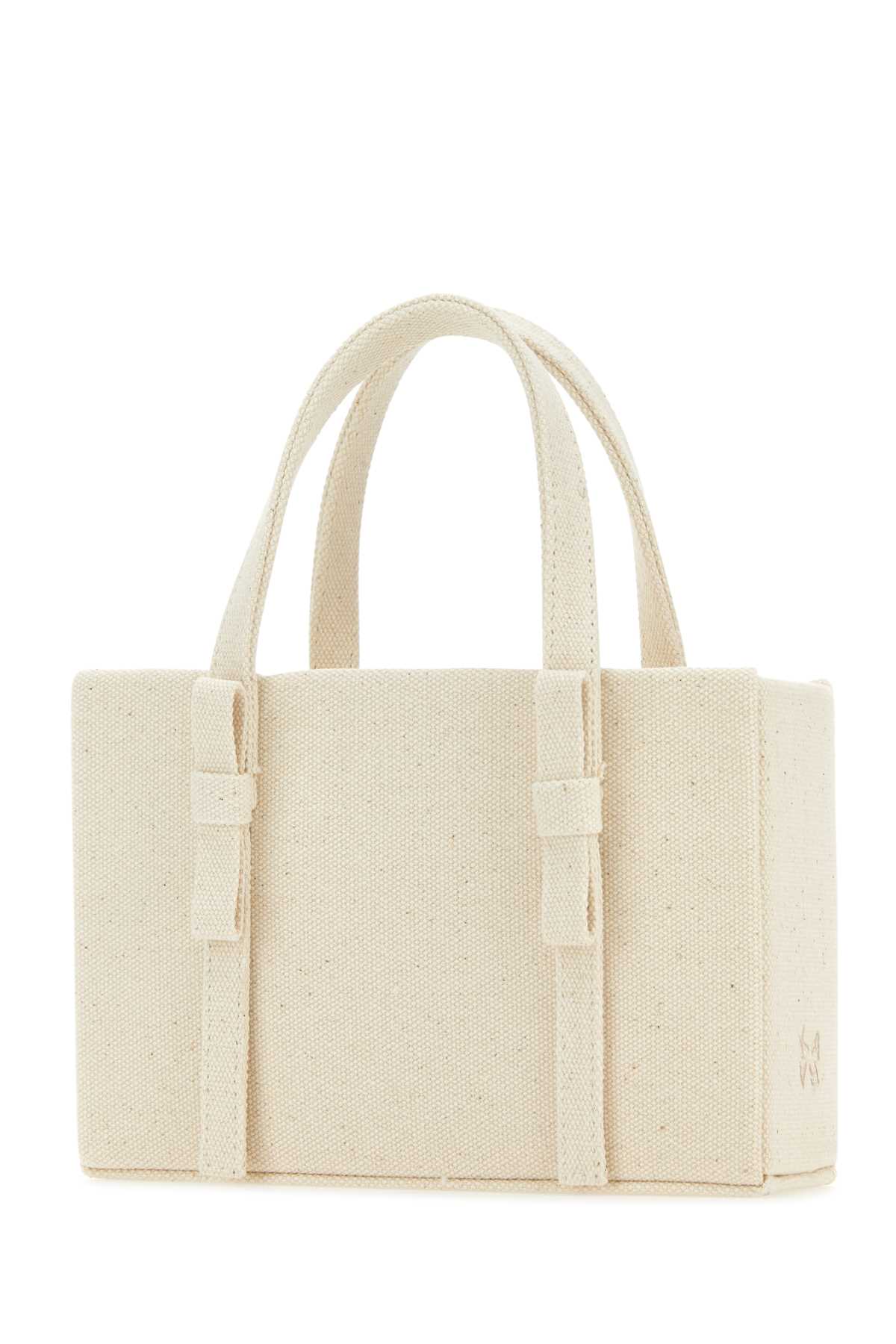 Shop Kara Ivory Canvas Handbag