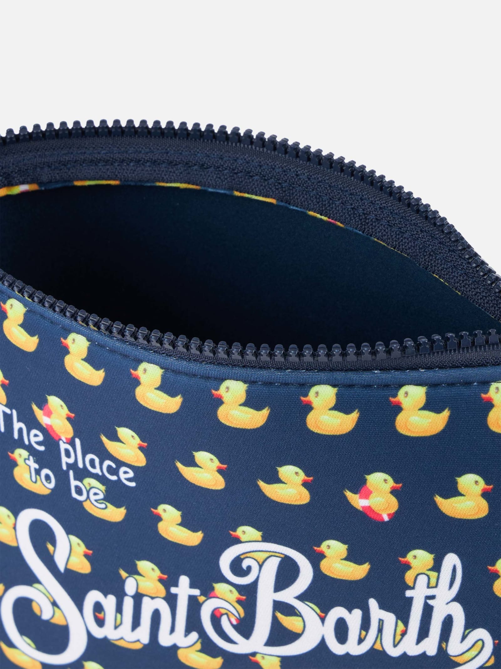 Mc2 Saint Barth Ducky Scuba Pochette Aline In Blue