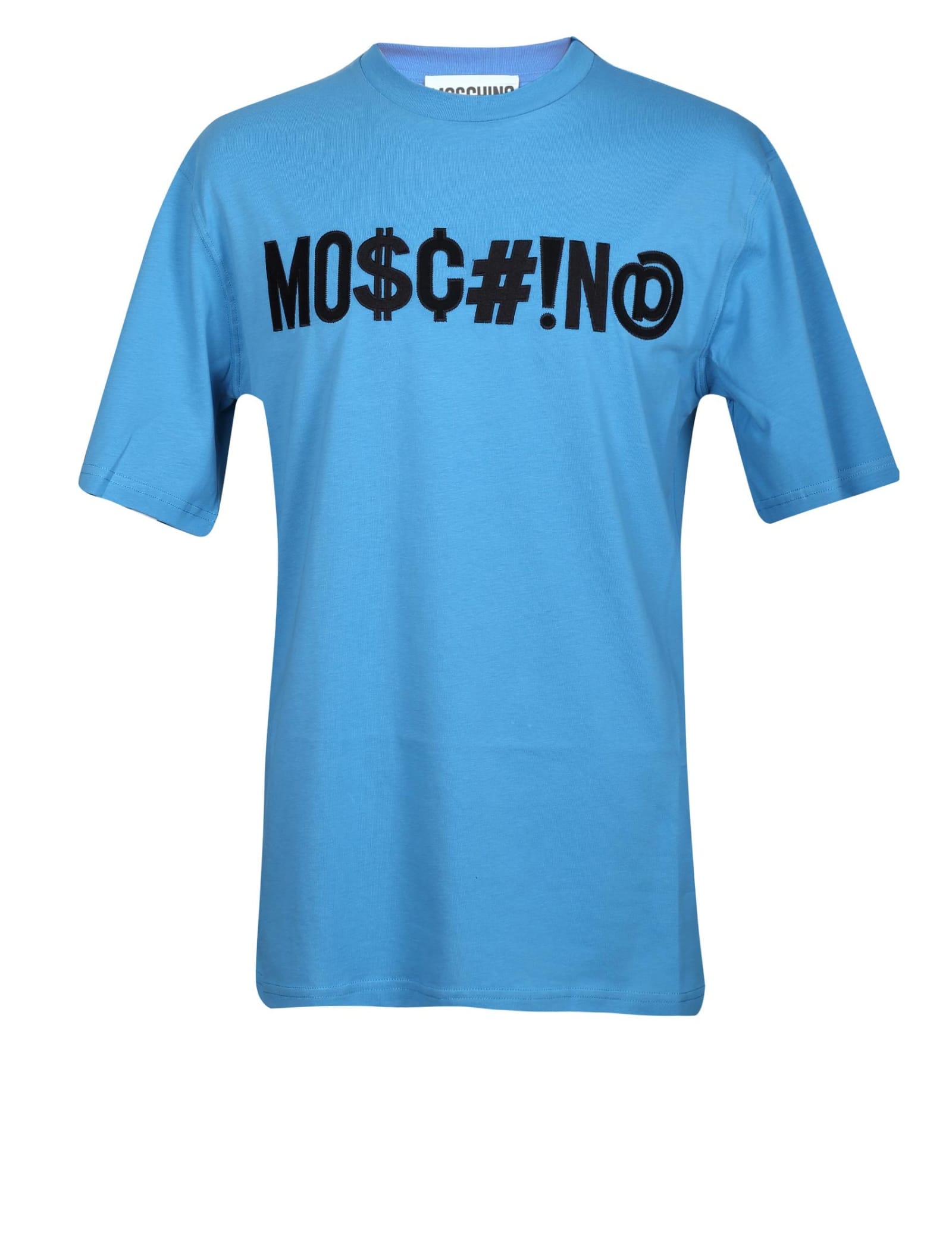 Moschino Crew Neck T-shirt Color Blue