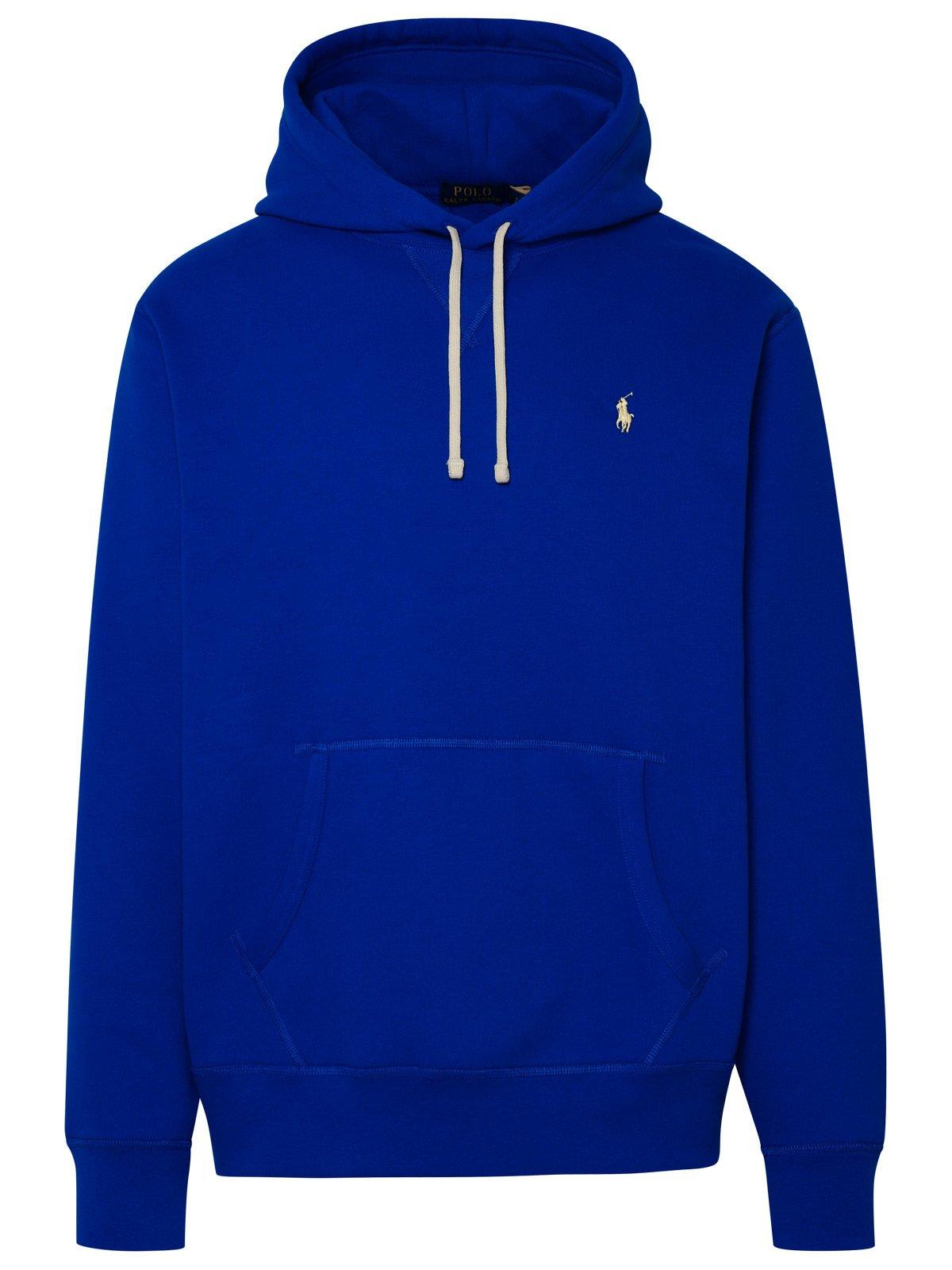 POLO RALPH LAUREN PONY EMBROIDERED DRAWSTRING HOODIE