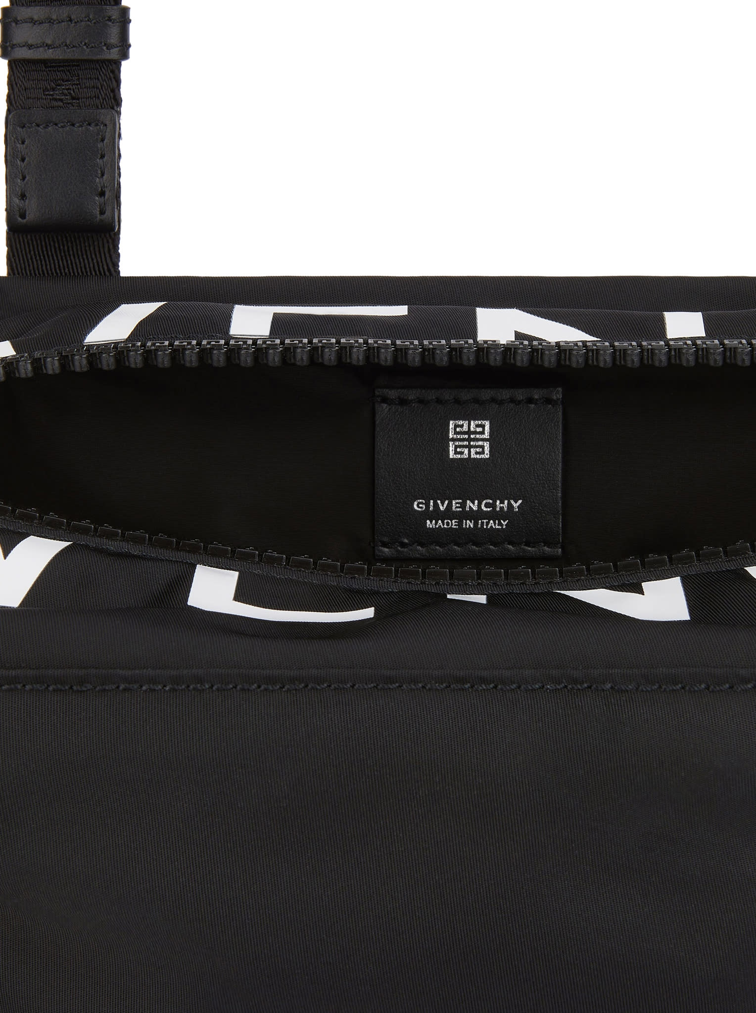Shop Givenchy Pandora Medium Bag In Black White