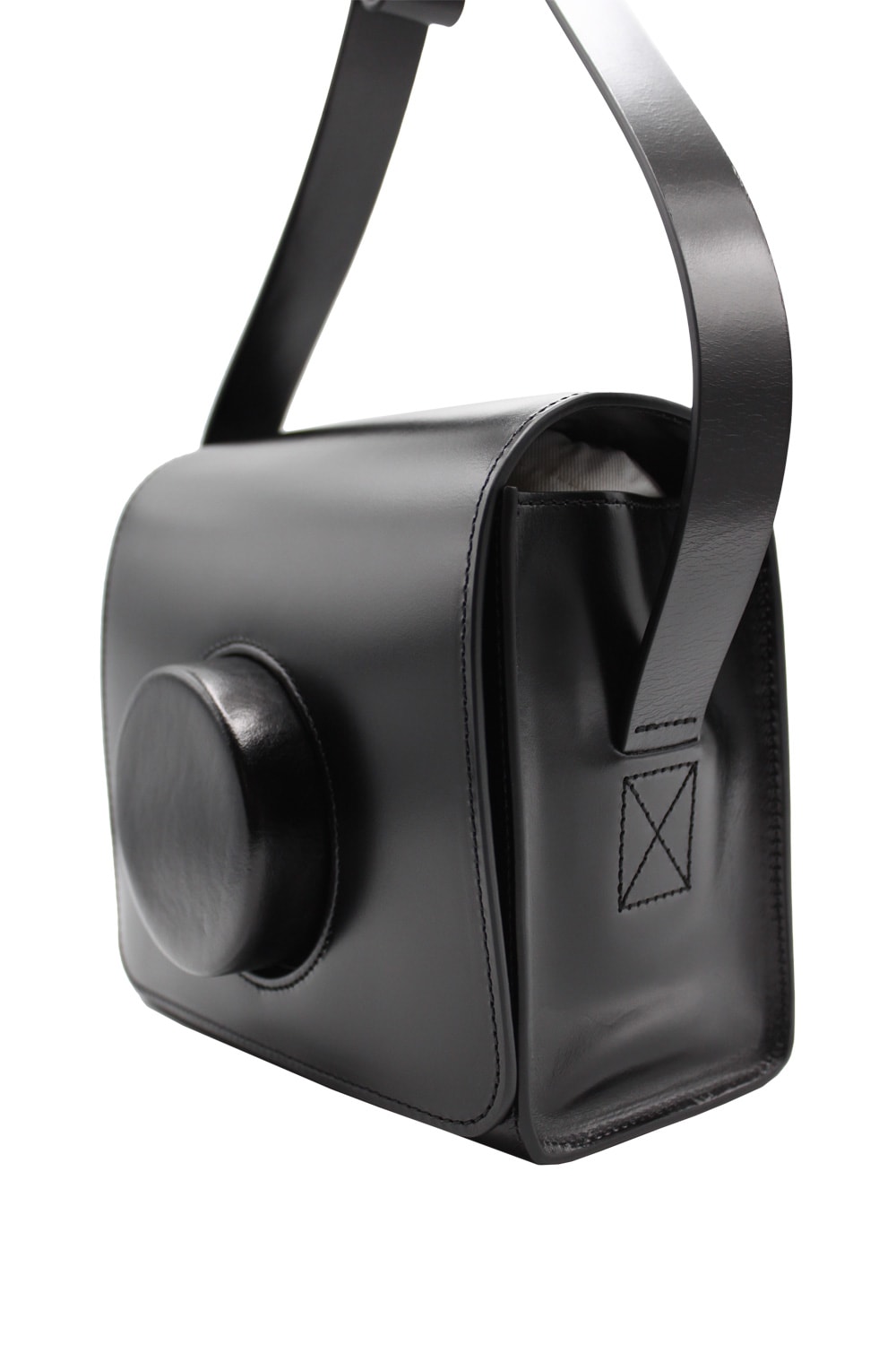 Shop Lemaire Camera Bag In Black