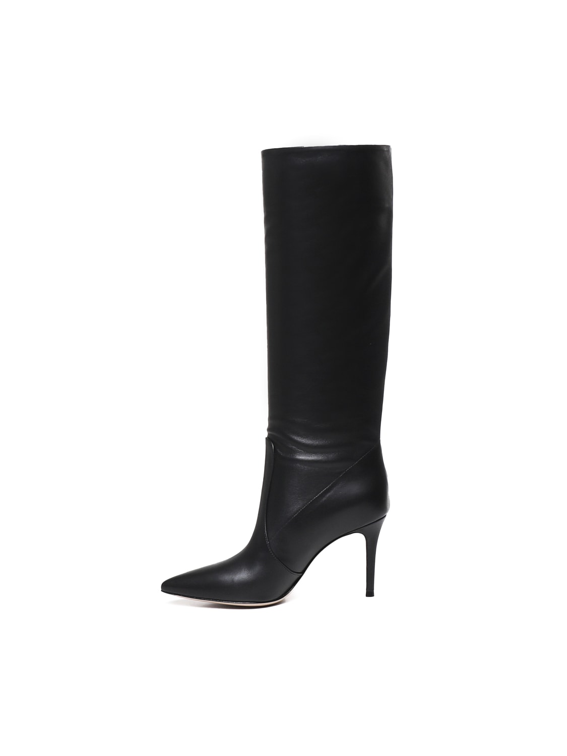 Shop Gianvito Rossi Jules Calfskin Boots In Black