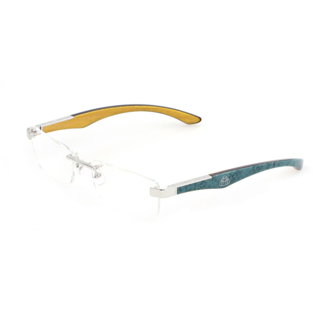 Maybach Eyewear The Artist Iiiplatinum Plated In White