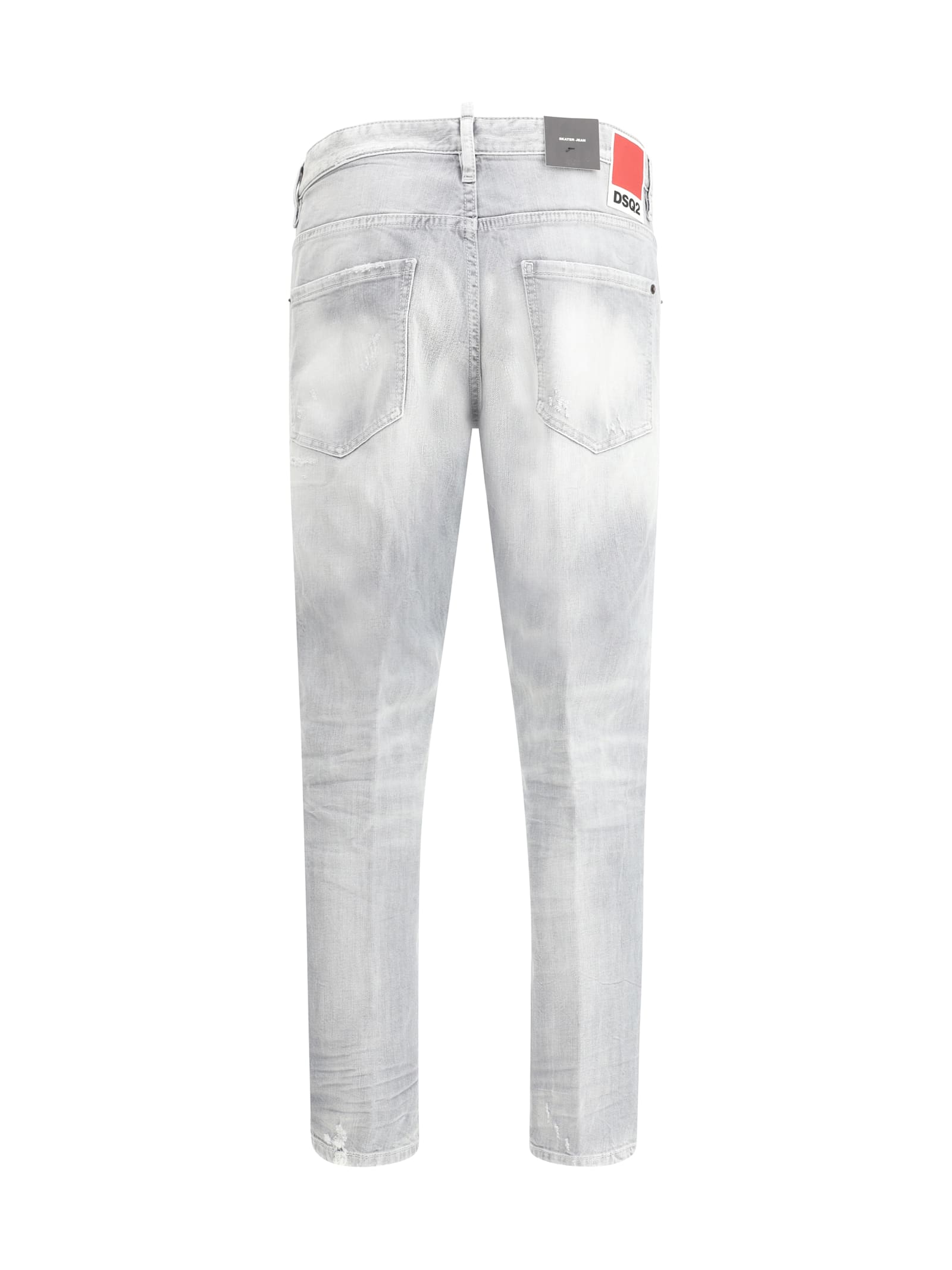 Dsquared2 Skater Jeans In Grey