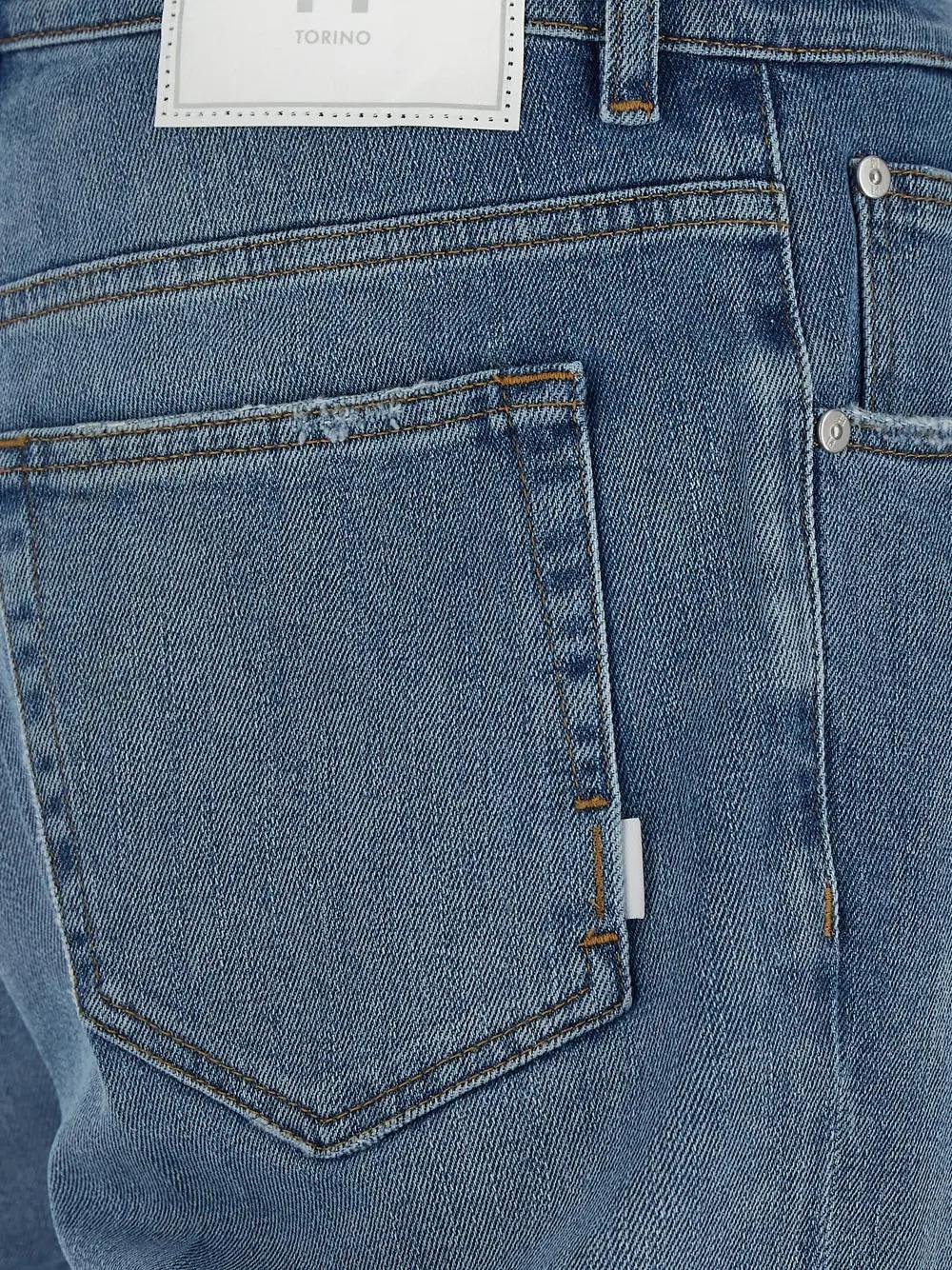Shop Pt01 Classic Jeans In Denim