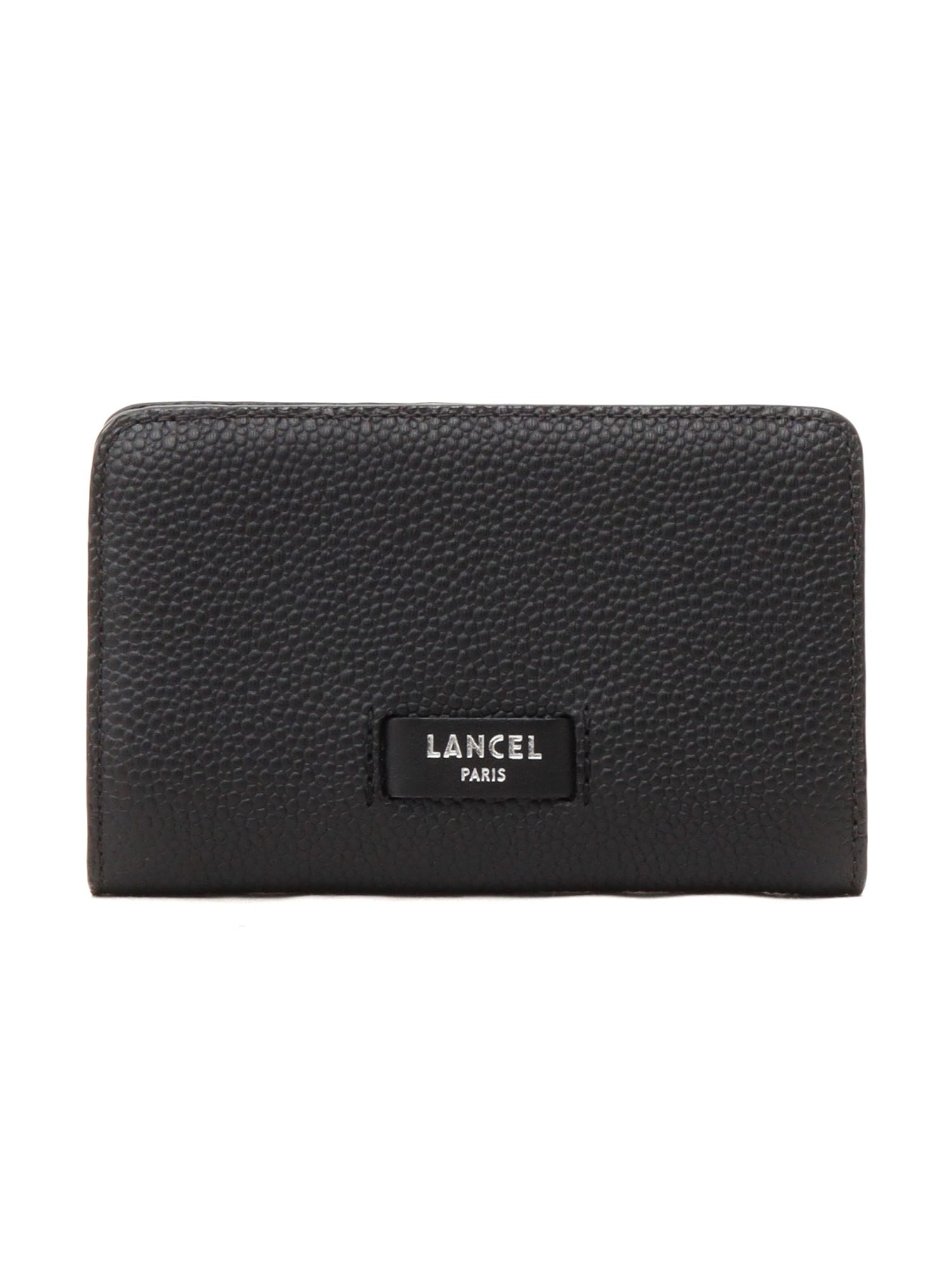 Shop Lancel Compact Wallet In Black