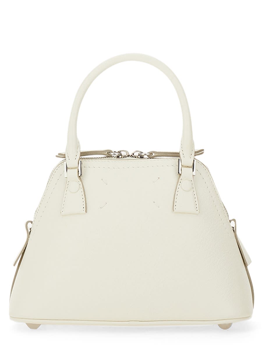 Shop Maison Margiela 5ac Classique Micro Bag In White