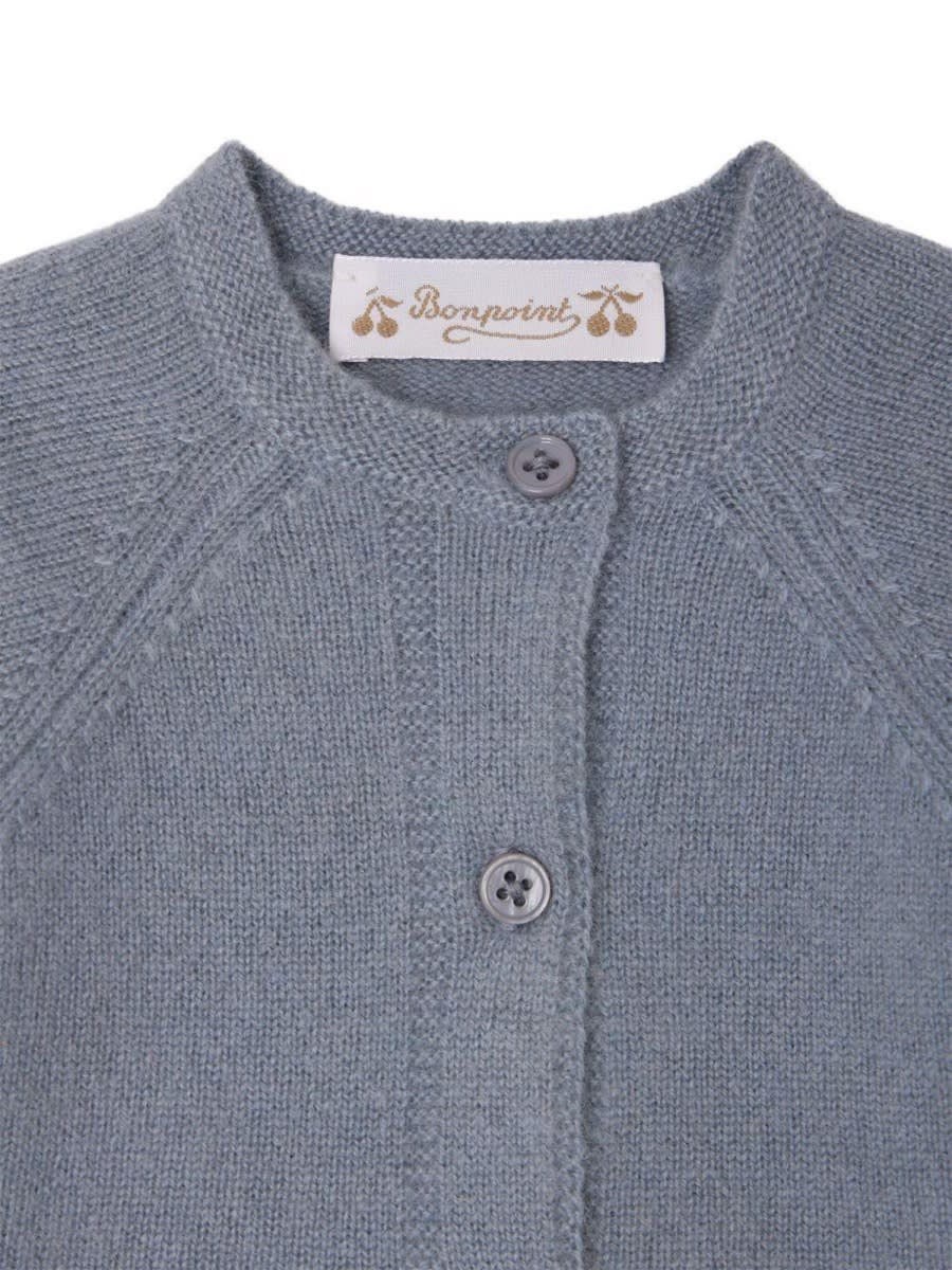 Bonpoint Jeannot Button-front Cashmere Set In Multi