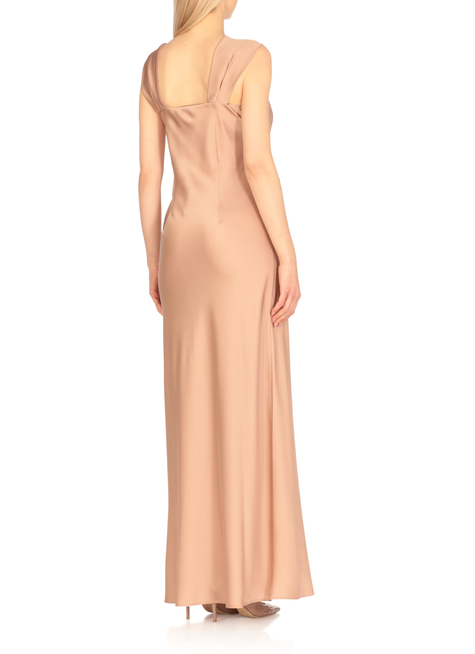 D Exterior D.exterior Knotted Maxi Dress In Multi