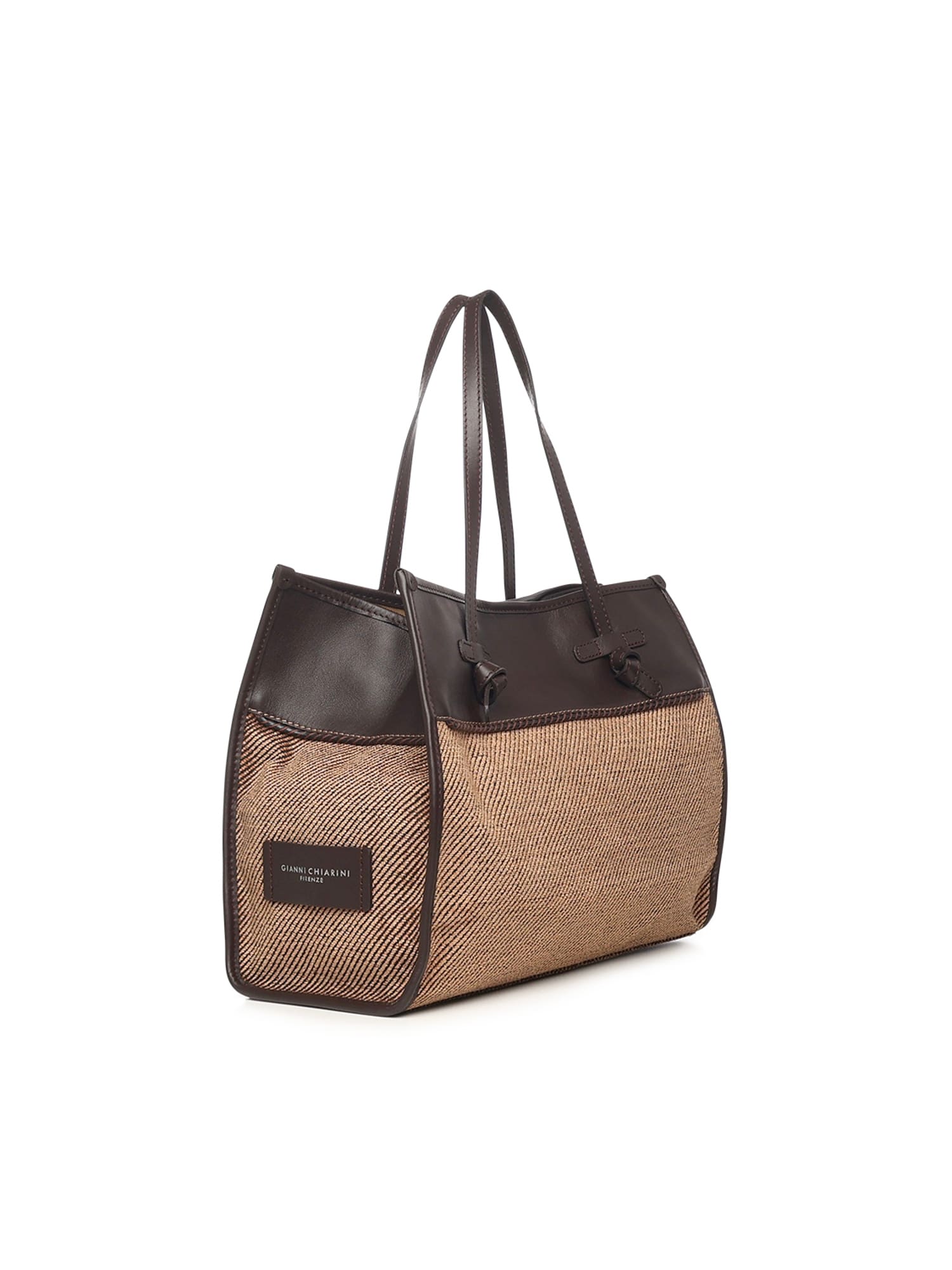 Gianni Chiarini Marcella Shopping Bag In Brown