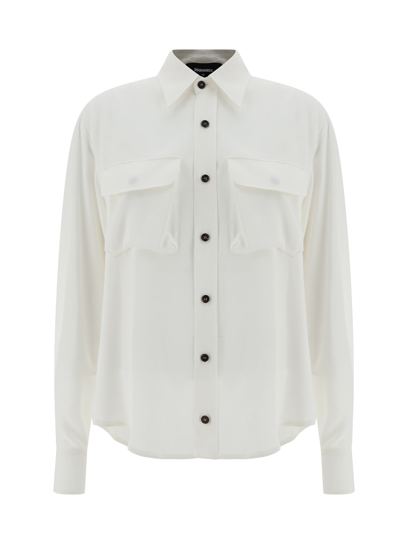 Shop Dsquared2 Shirt In 101