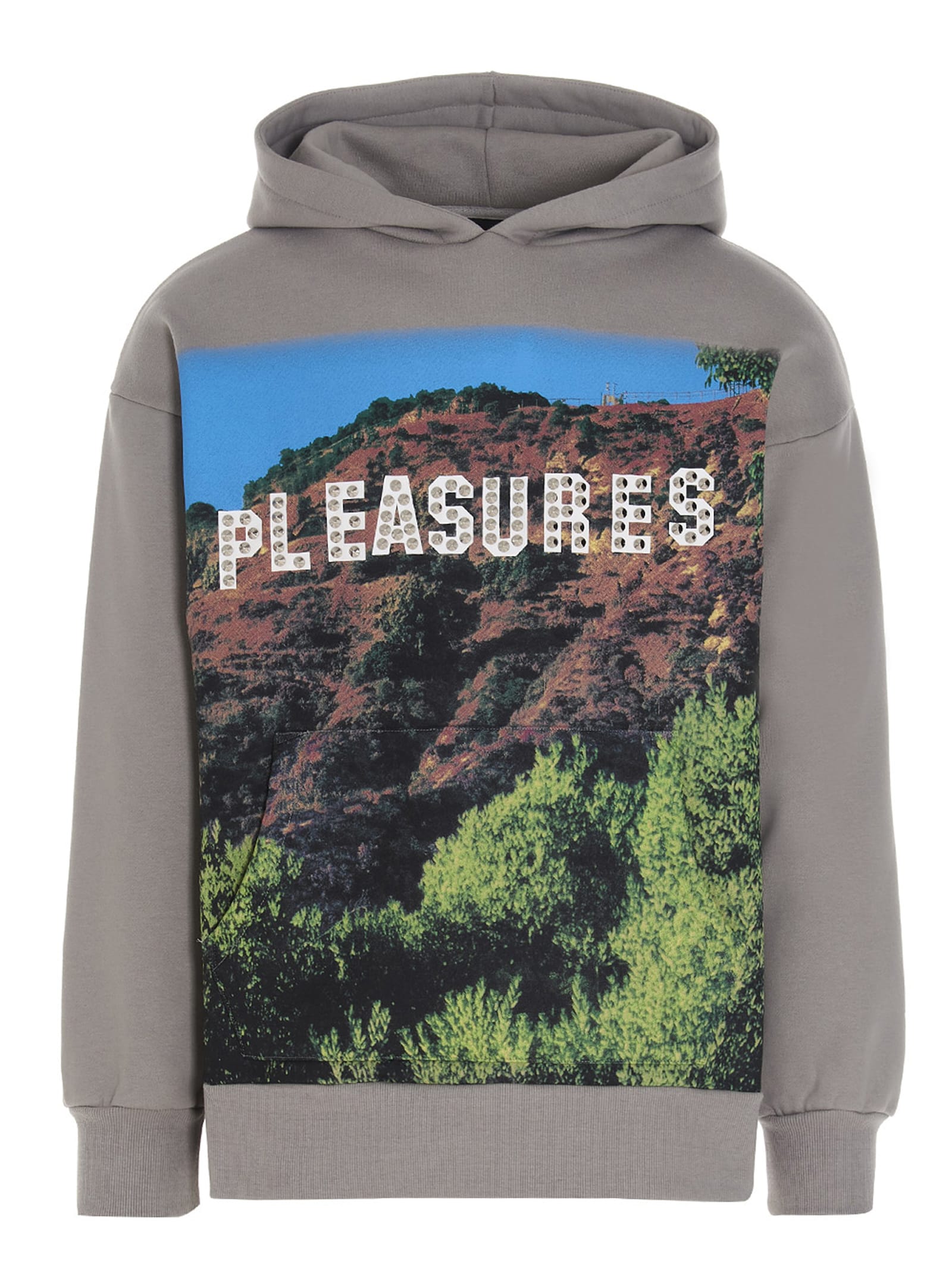Pleasures pleasurewood Studded Sweatshirt