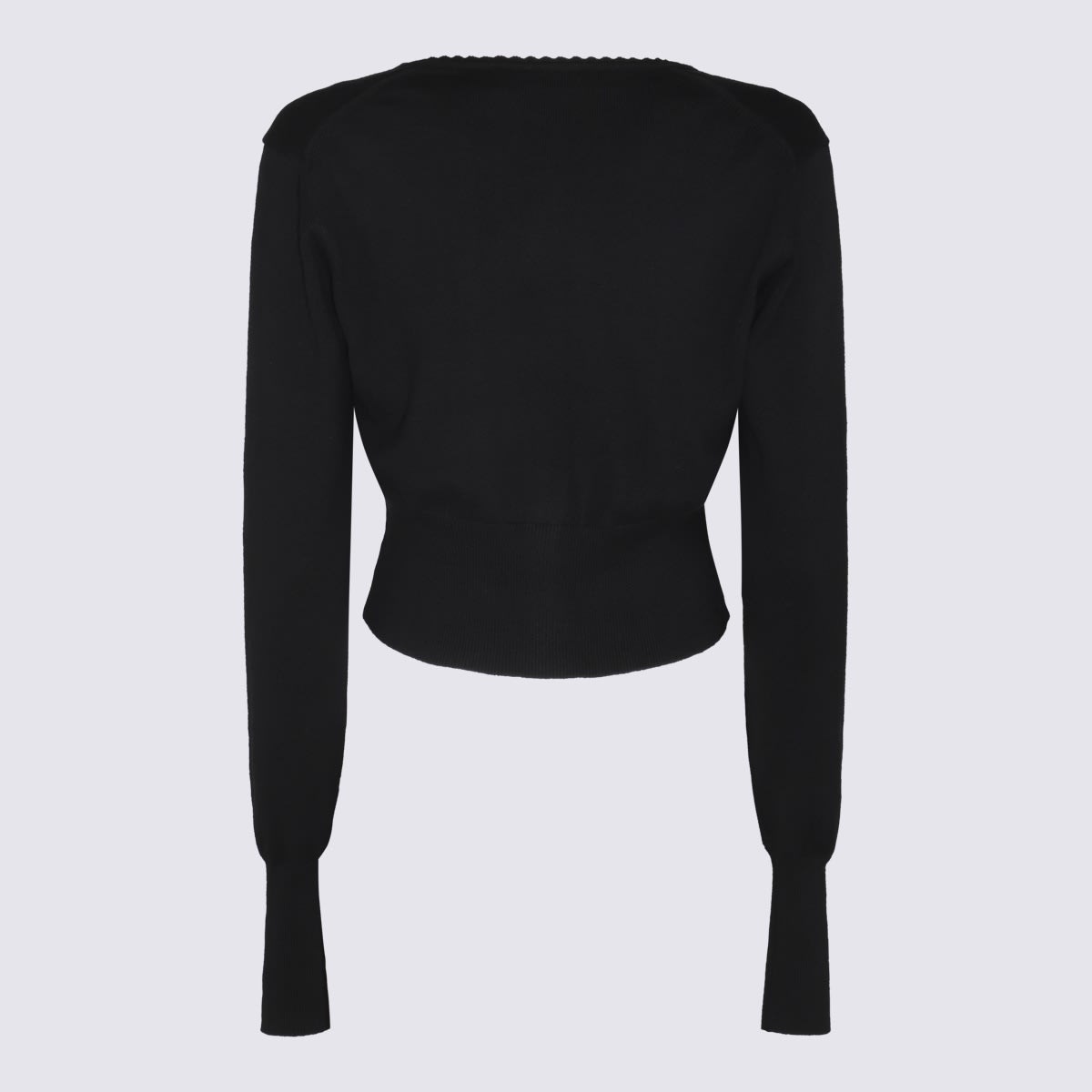 Vivienne Westwood Black Cotton Knitwear In Black