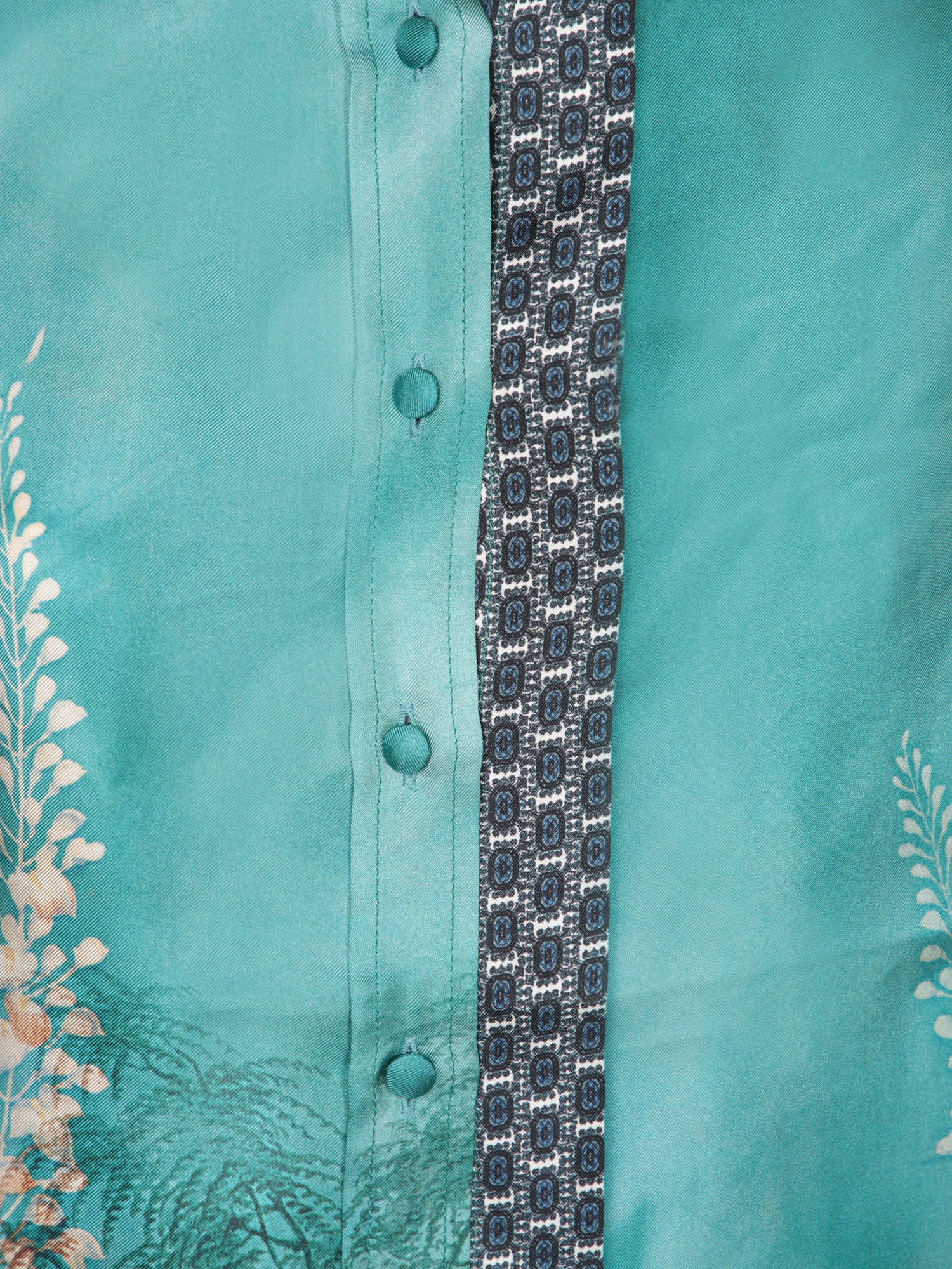 Shop Pierre-louis Mascia Aqua Green Shirt