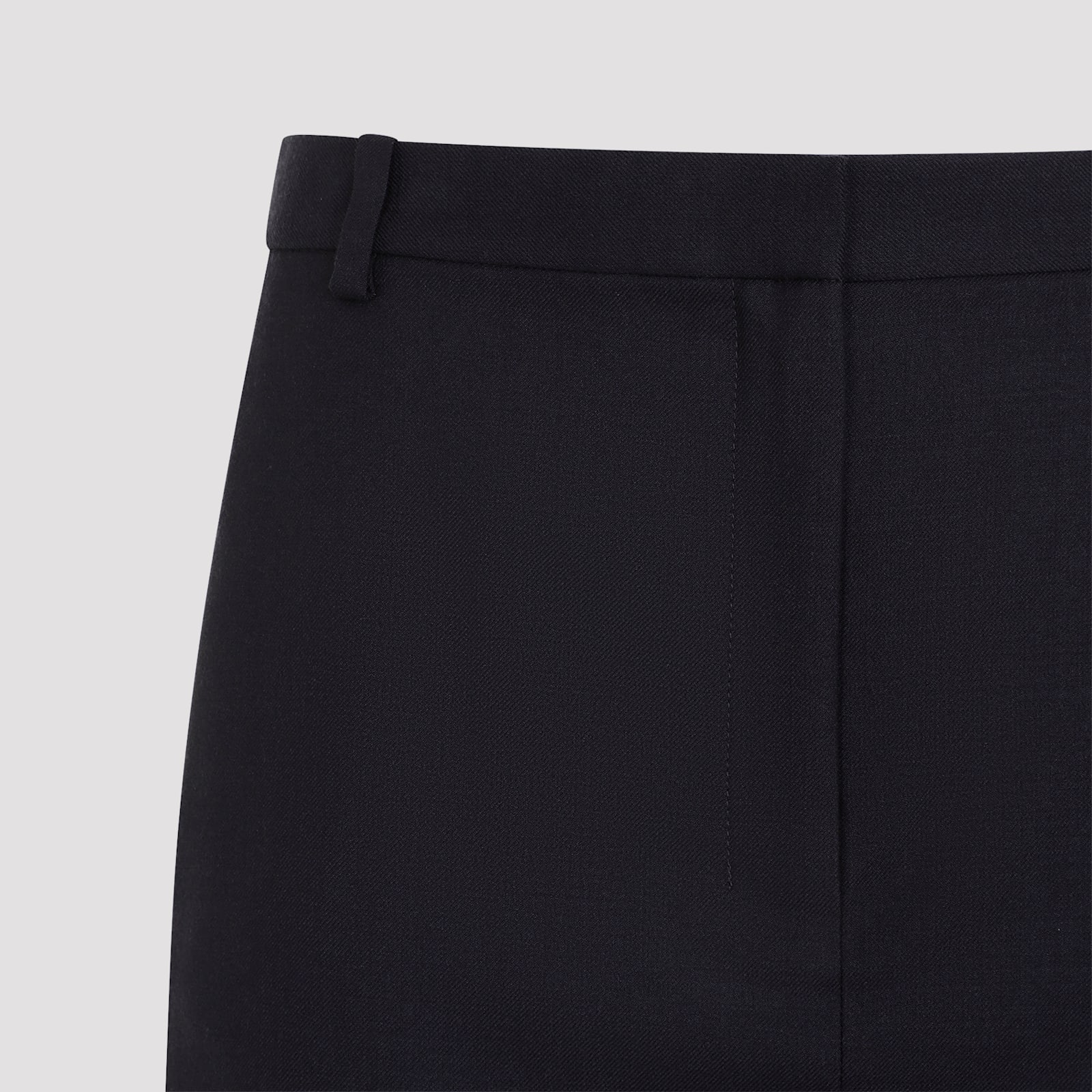 Shop Theory Midi Skirt In K Dark Navy