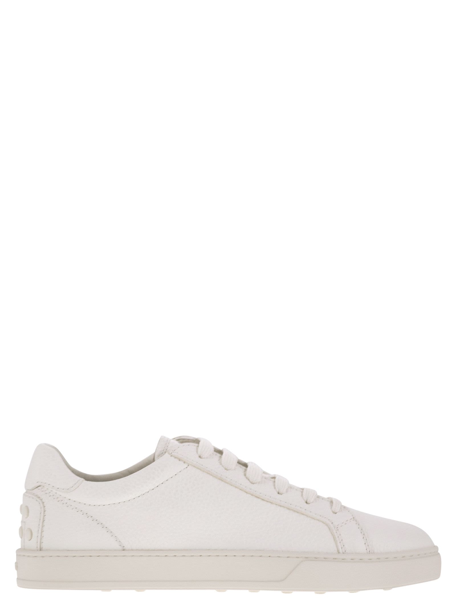 Hammered Leather Trainers