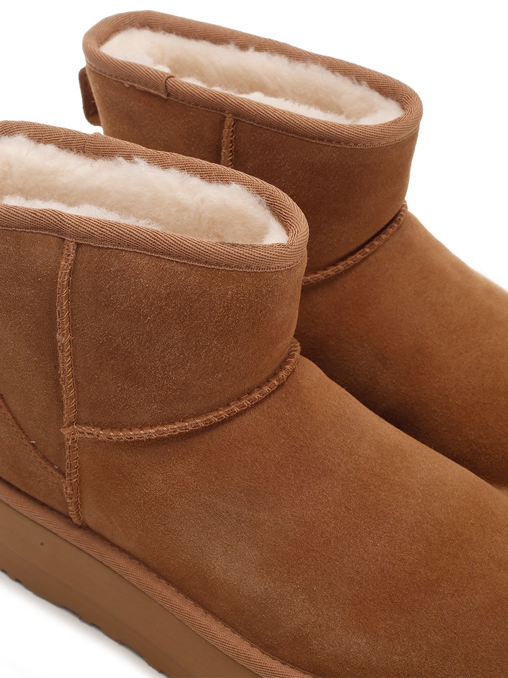 Ugg Classic Mini Platform Snow Boots In Brown
