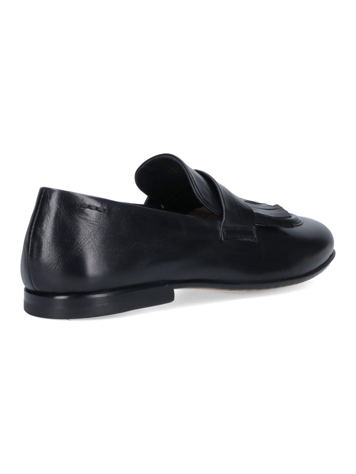 Shop Alexander Hotto Fringed Detail Loafers In Black