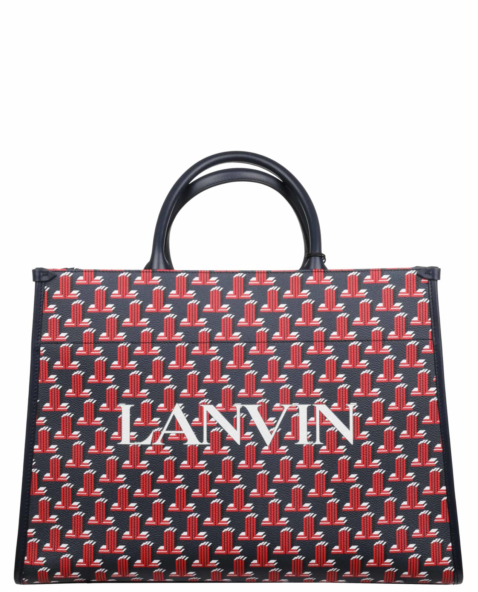Lanvin Navy In & out Cabas Bag M